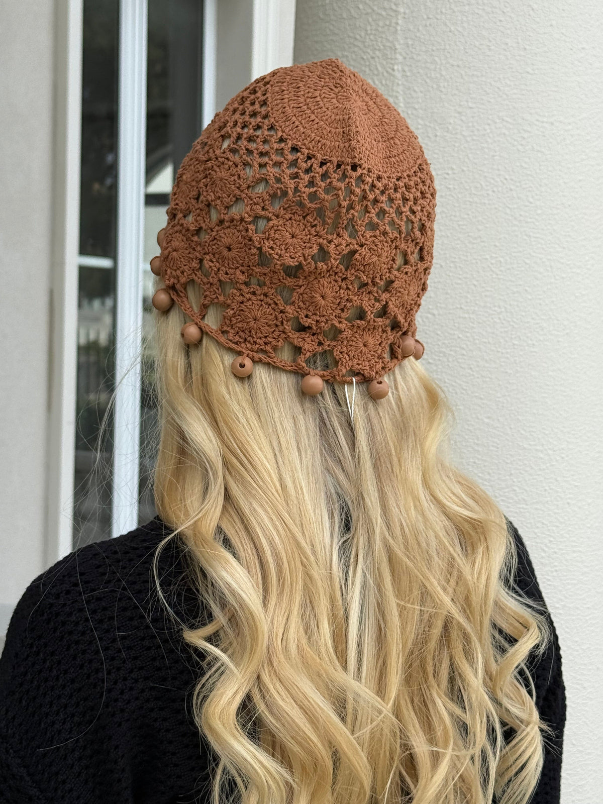 Crochet Bead Beanie