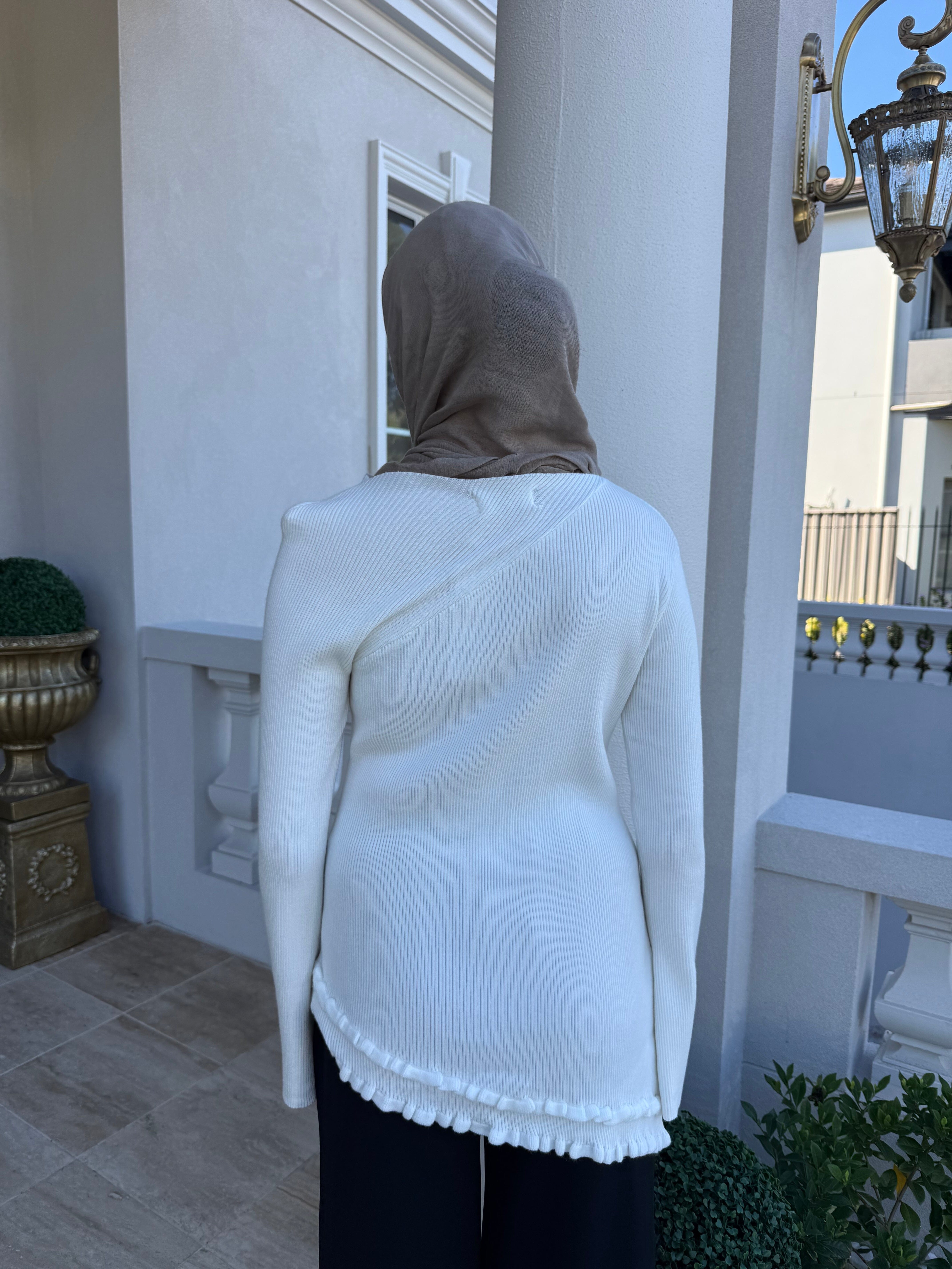 Frill Knit Jumper