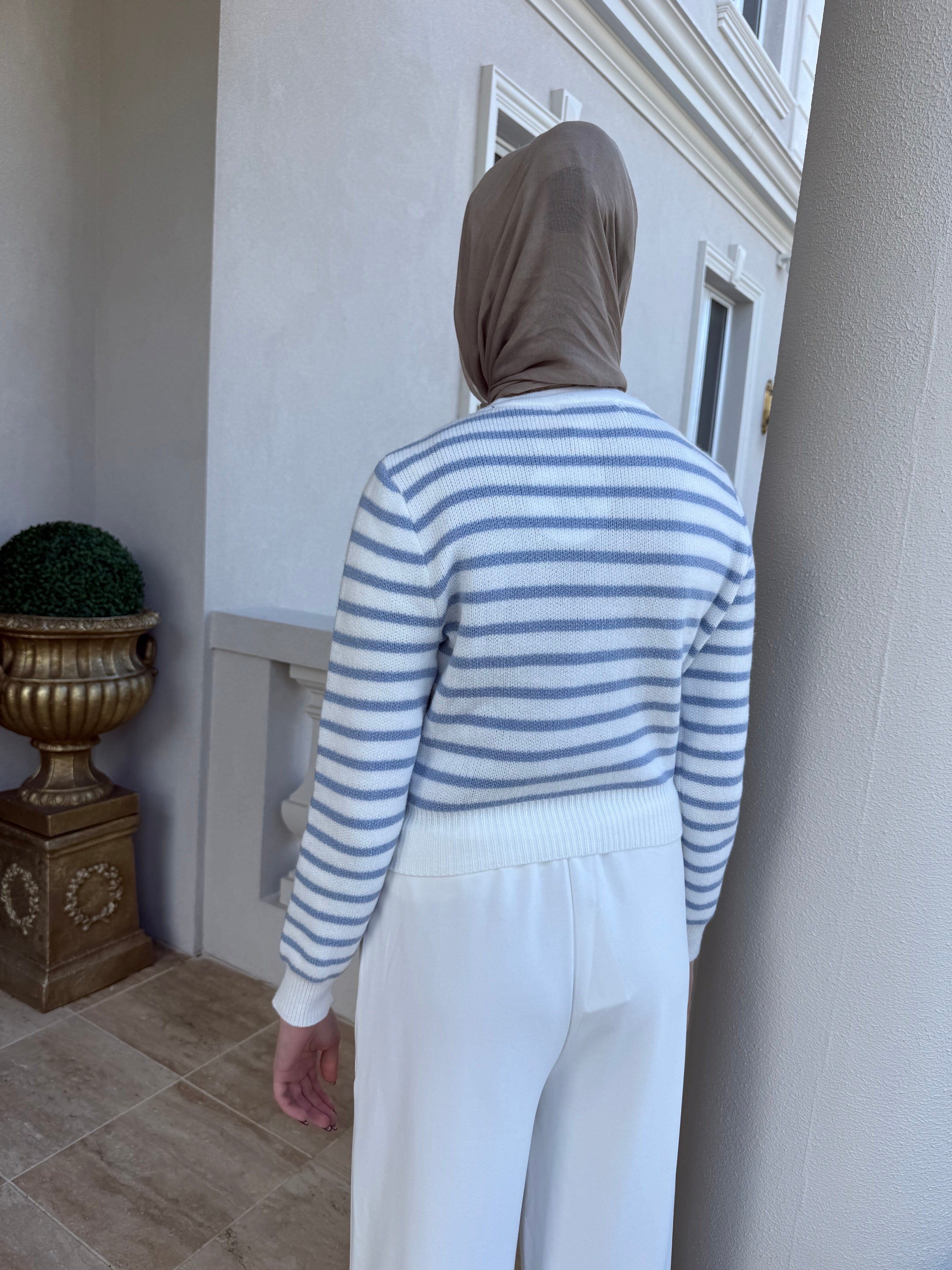 Striped Cardi