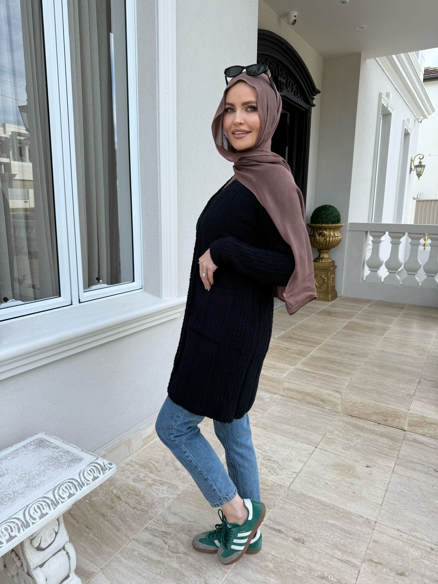 Blush Midi Cardigan