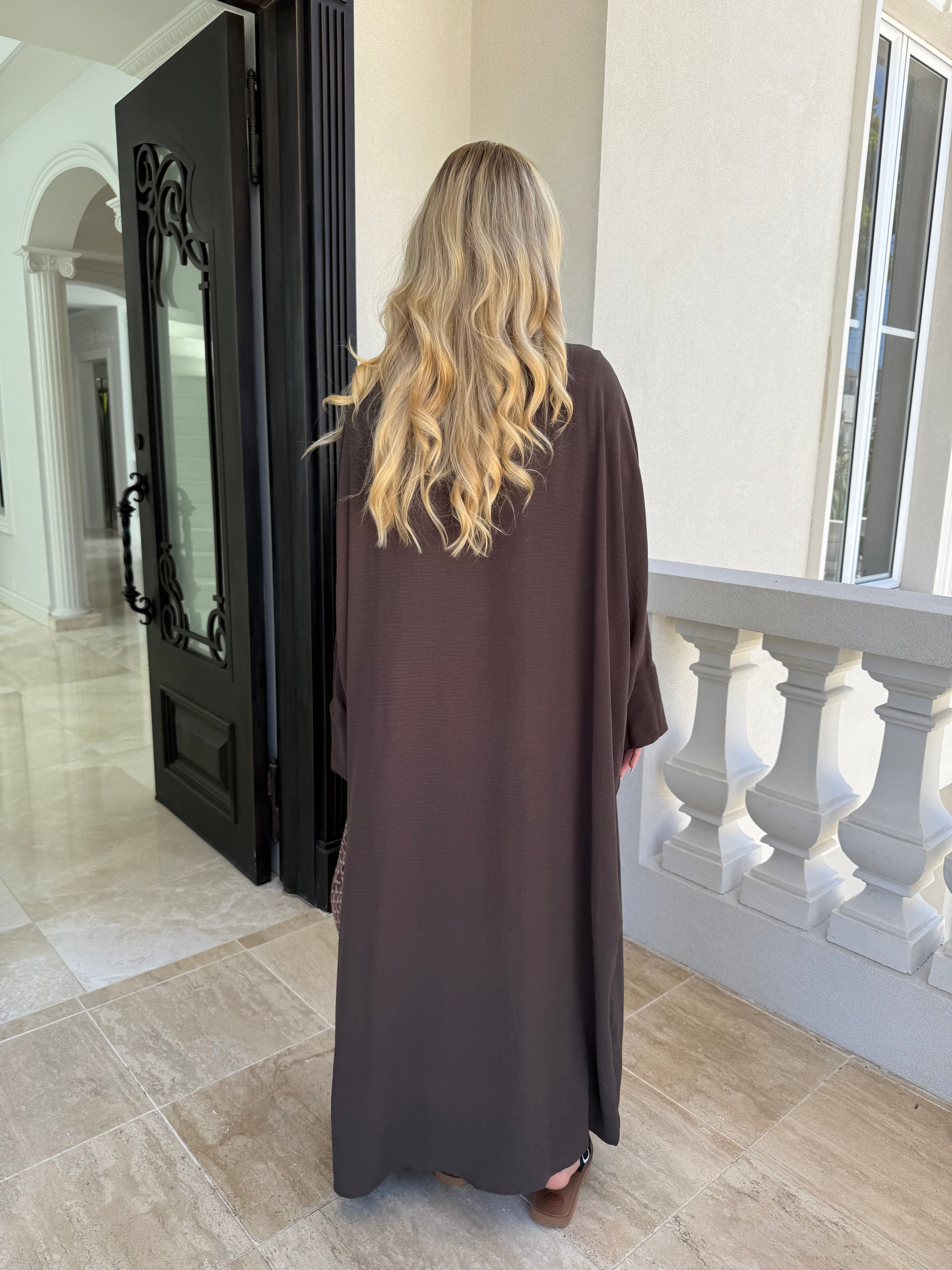 Perfect Open Abaya