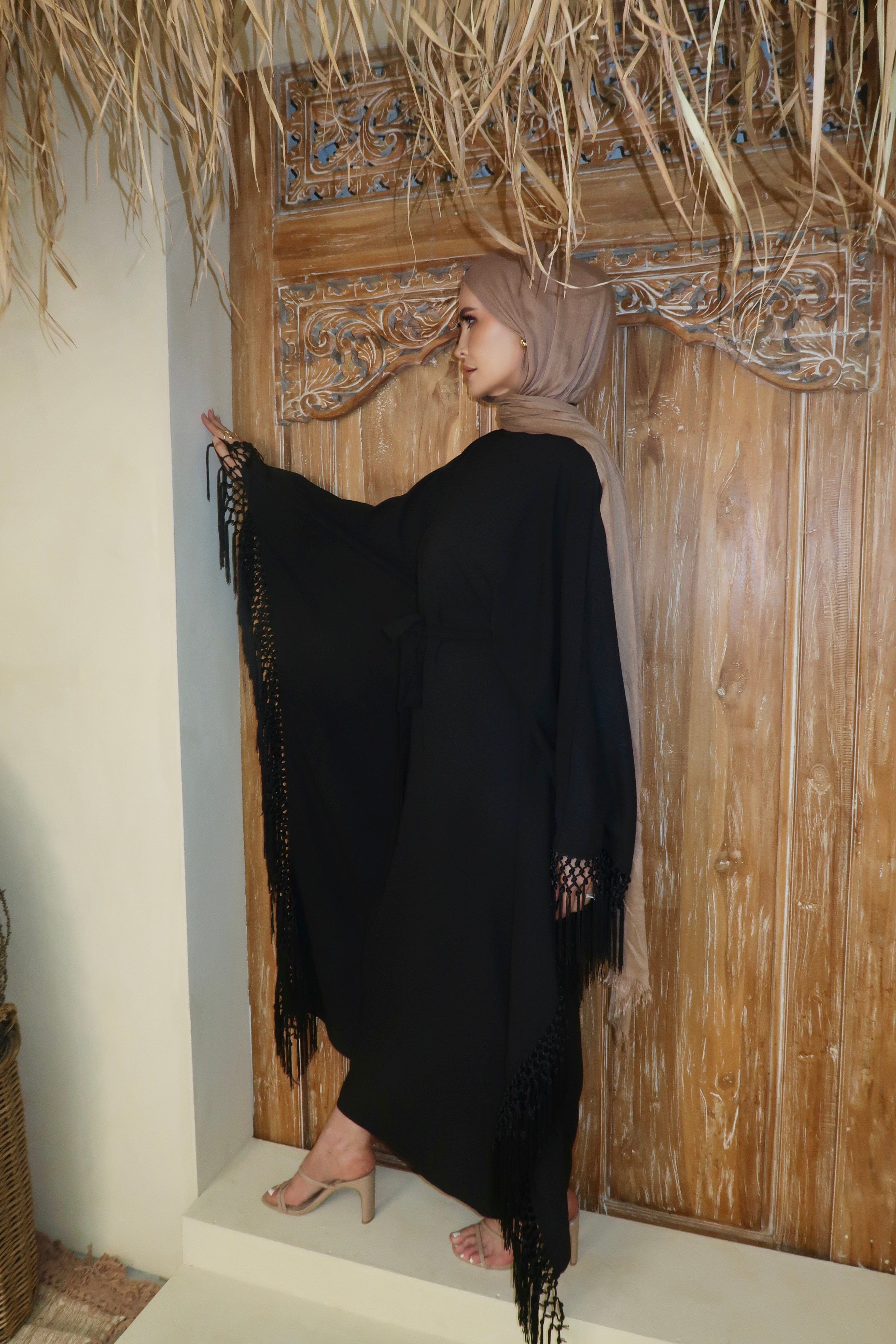 Layali Frill Abaya
