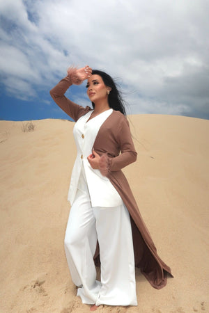 Al Sahara Feather Cape