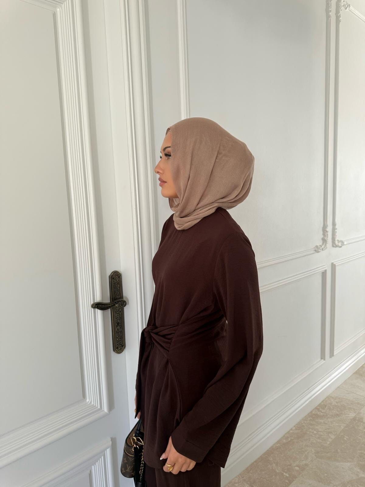 Bow Chiffon Set