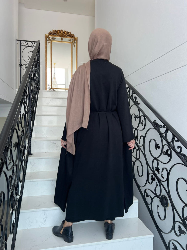 Knit Abaya Set