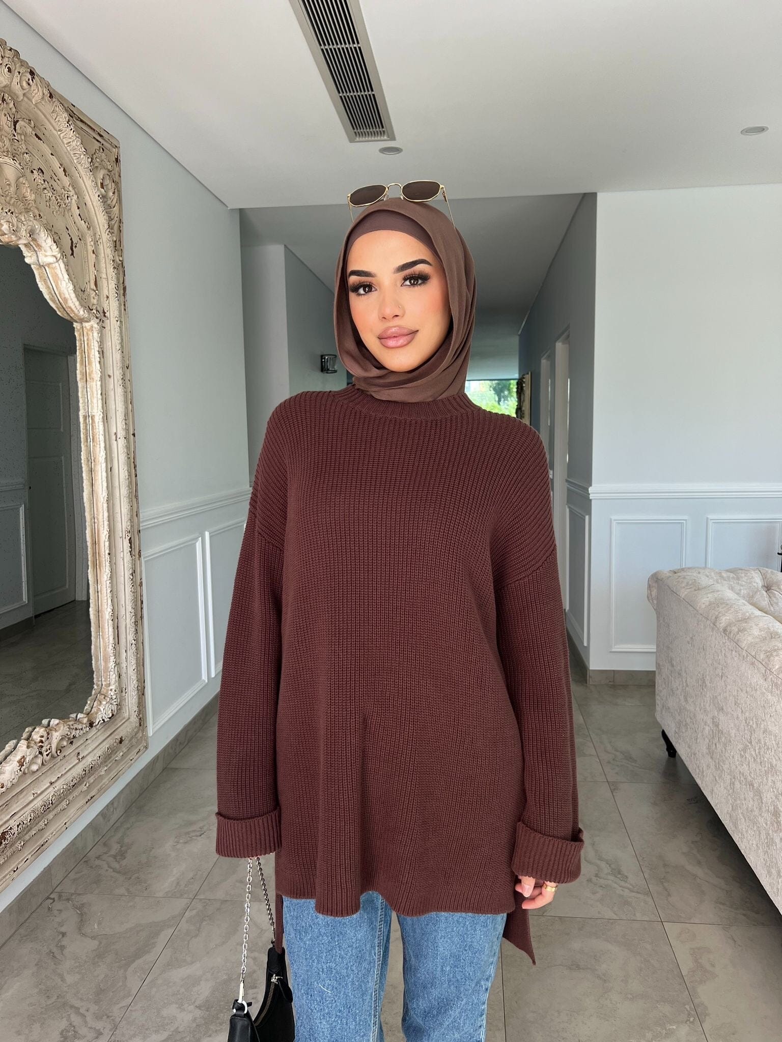 Turtle Neck Knit Jumper