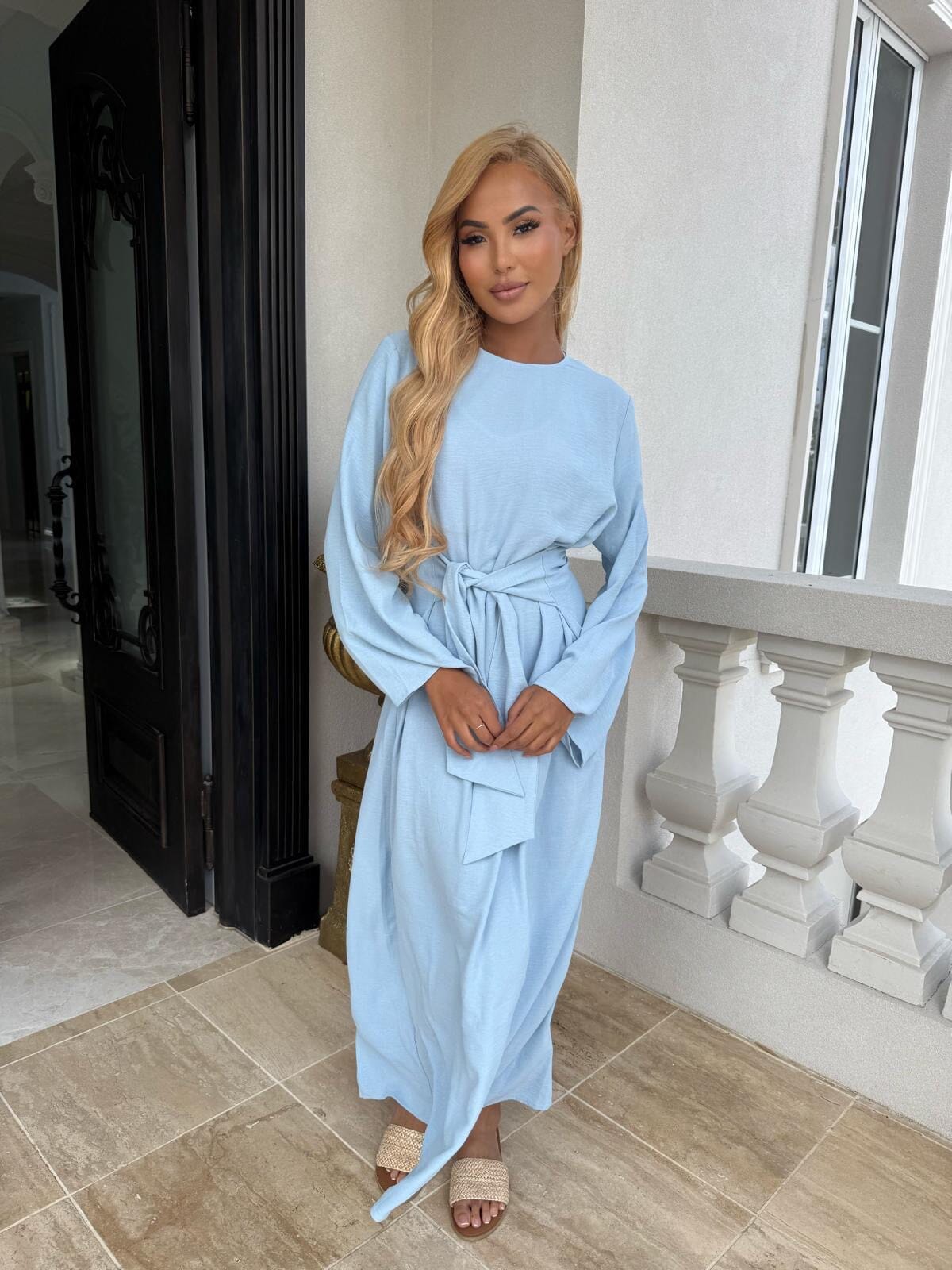 Summer bow Tie Dress