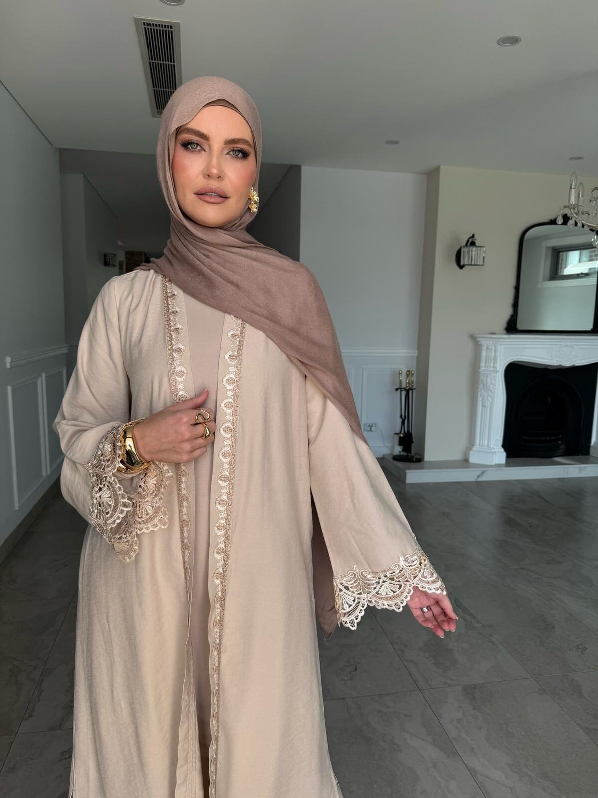 Lace Abaya