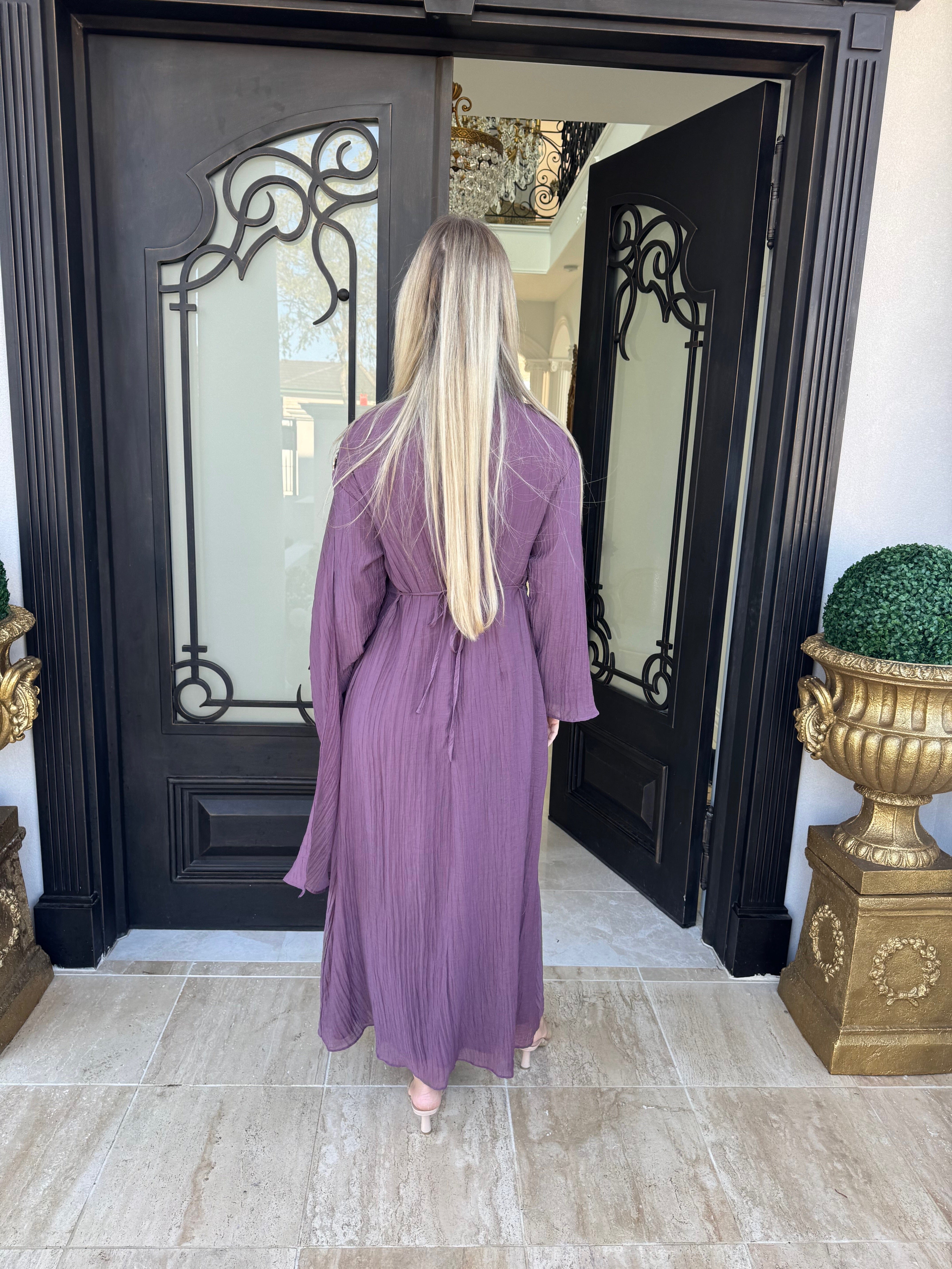 Drape Crinkle Dress