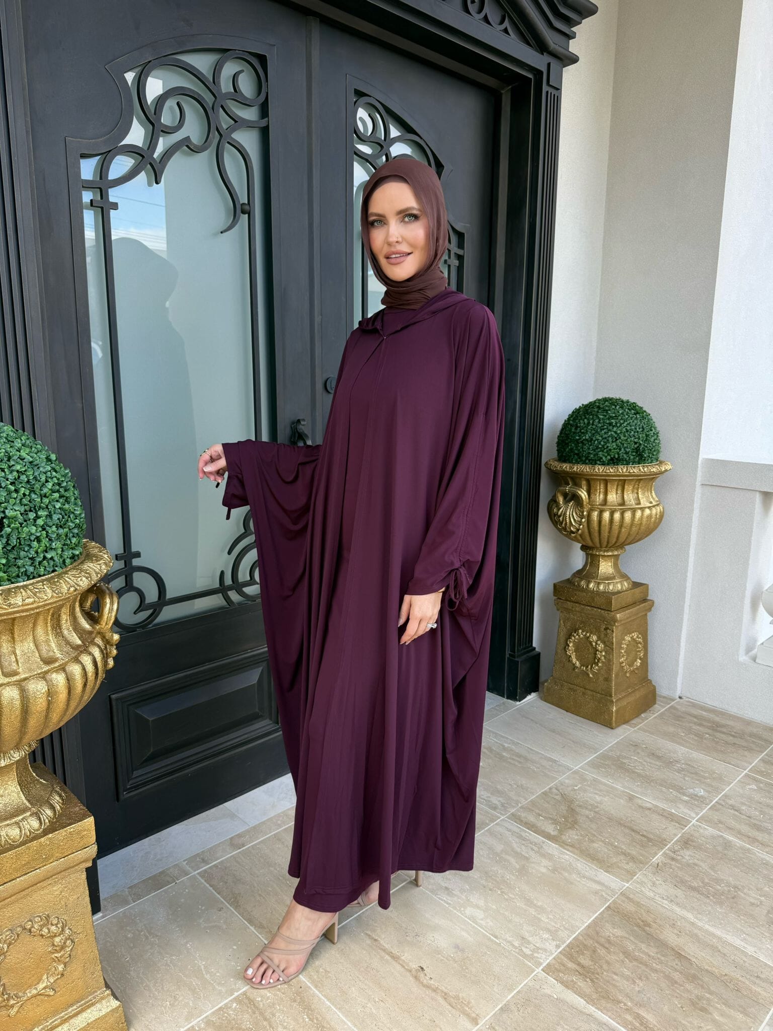 Hoodie Abaya Set