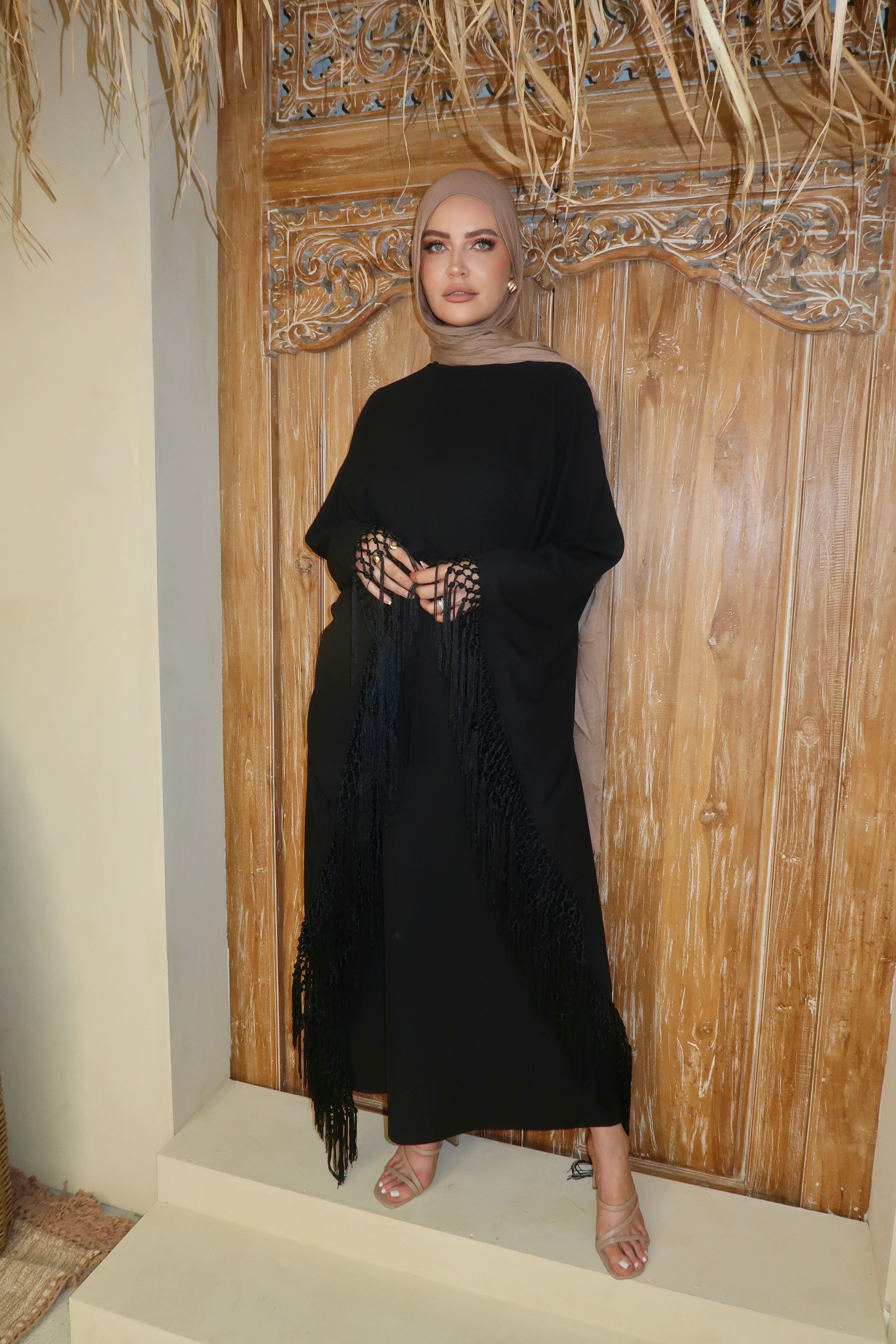 Layali Frill Abaya
