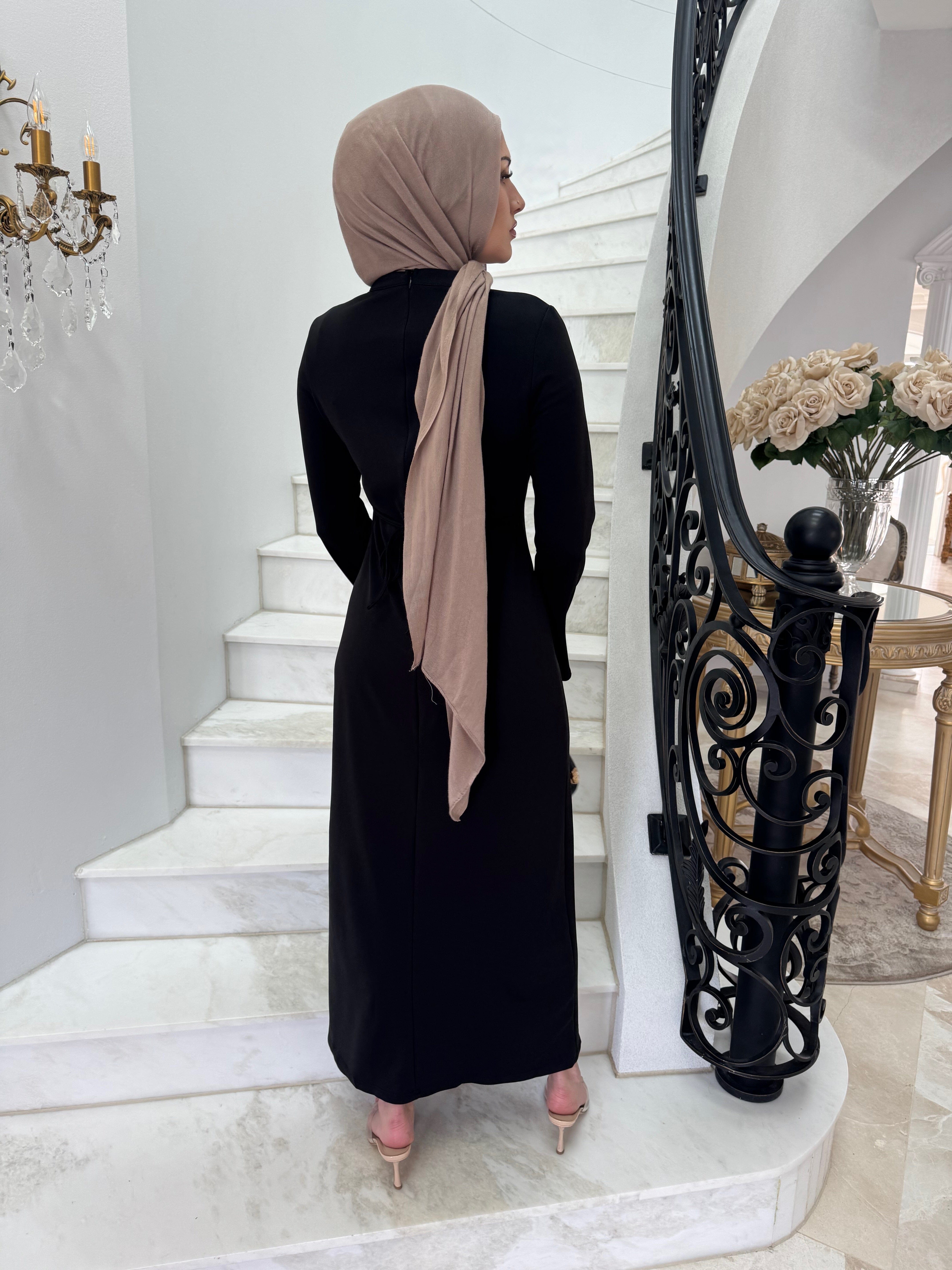 Beaded Abaya Set
