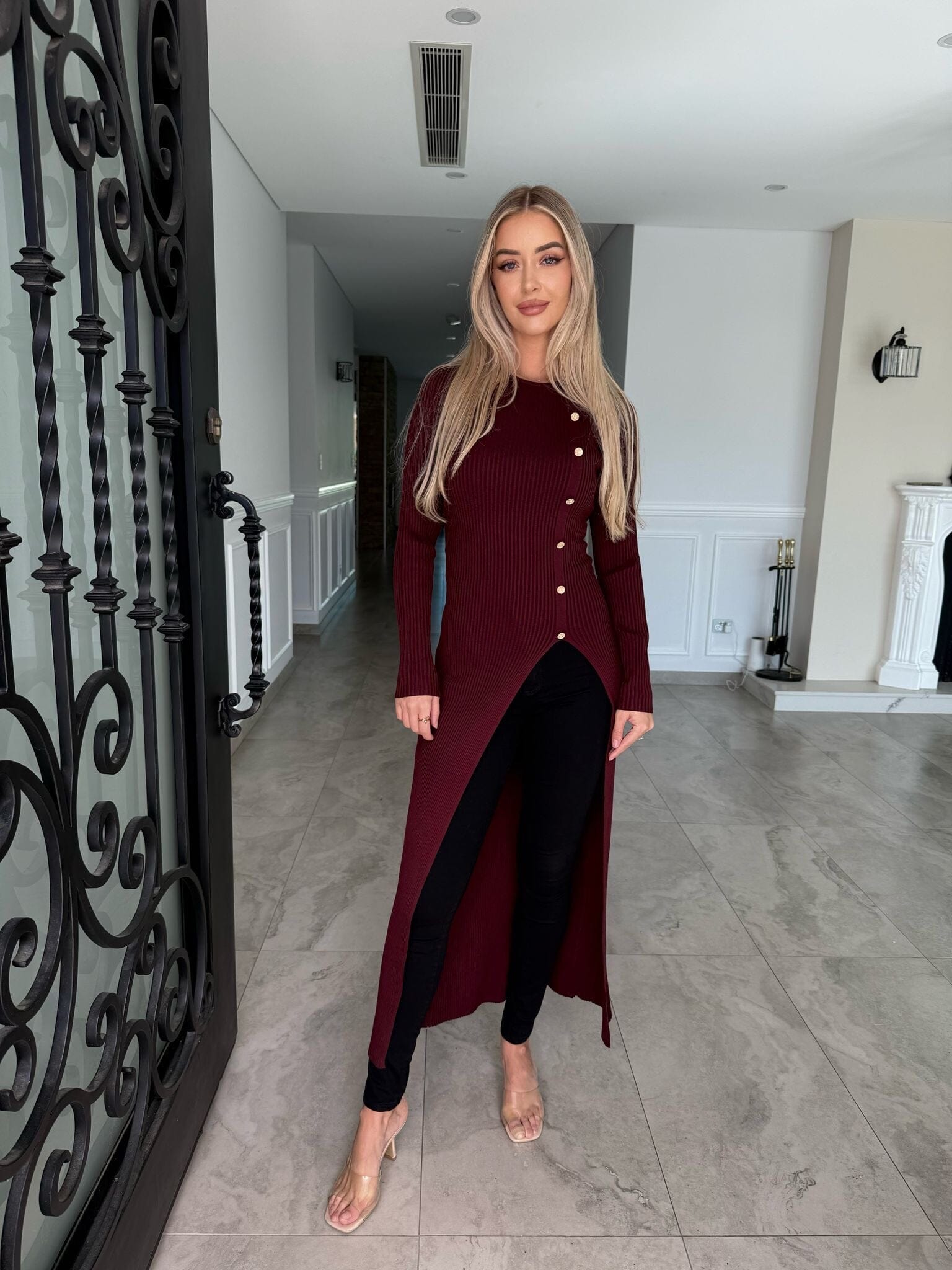 Knit Split jumper