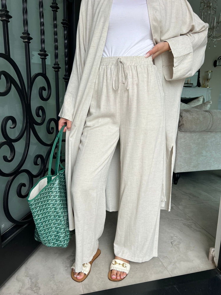 Linen Kimono Set