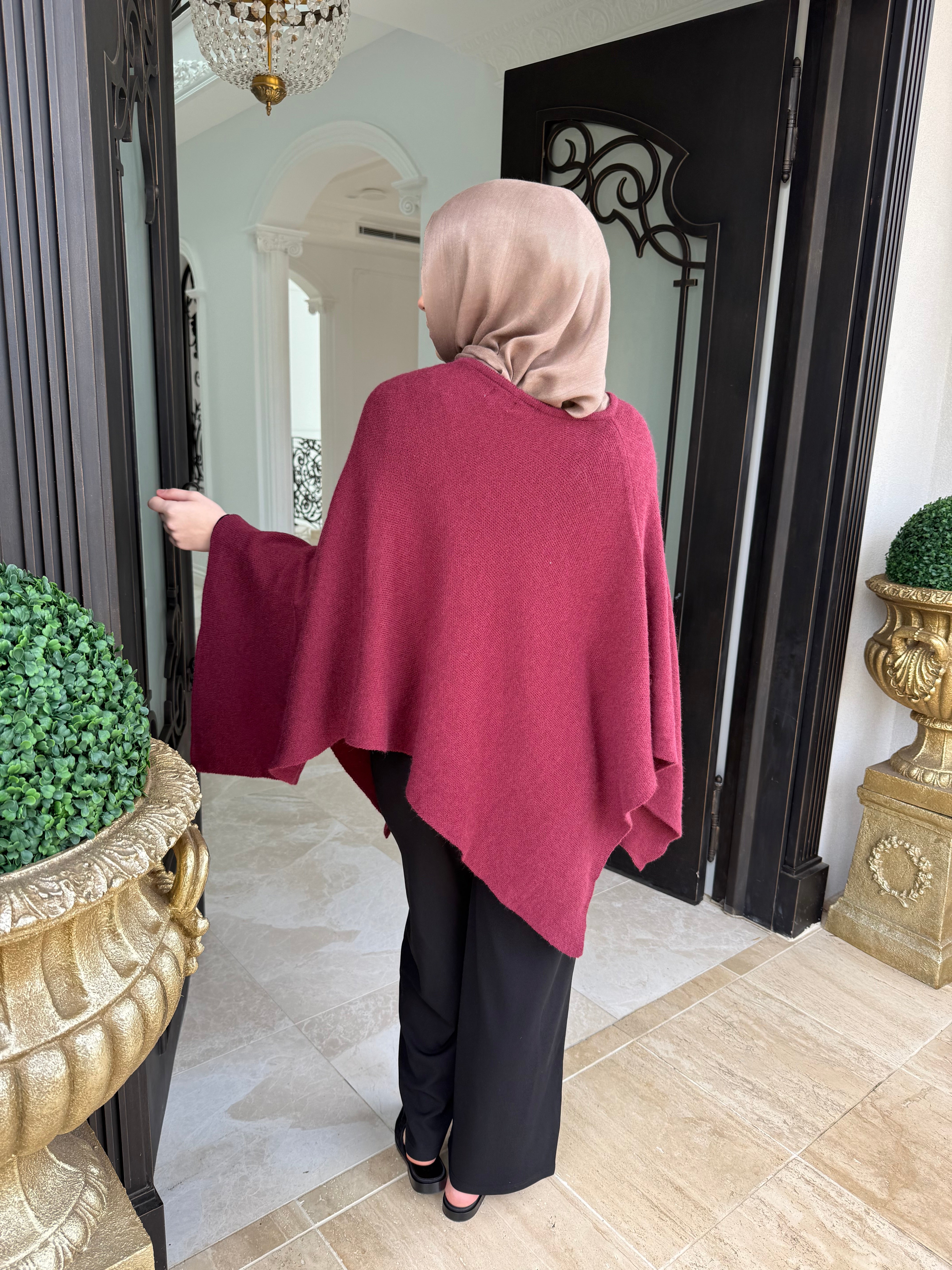 Knit Poncho
