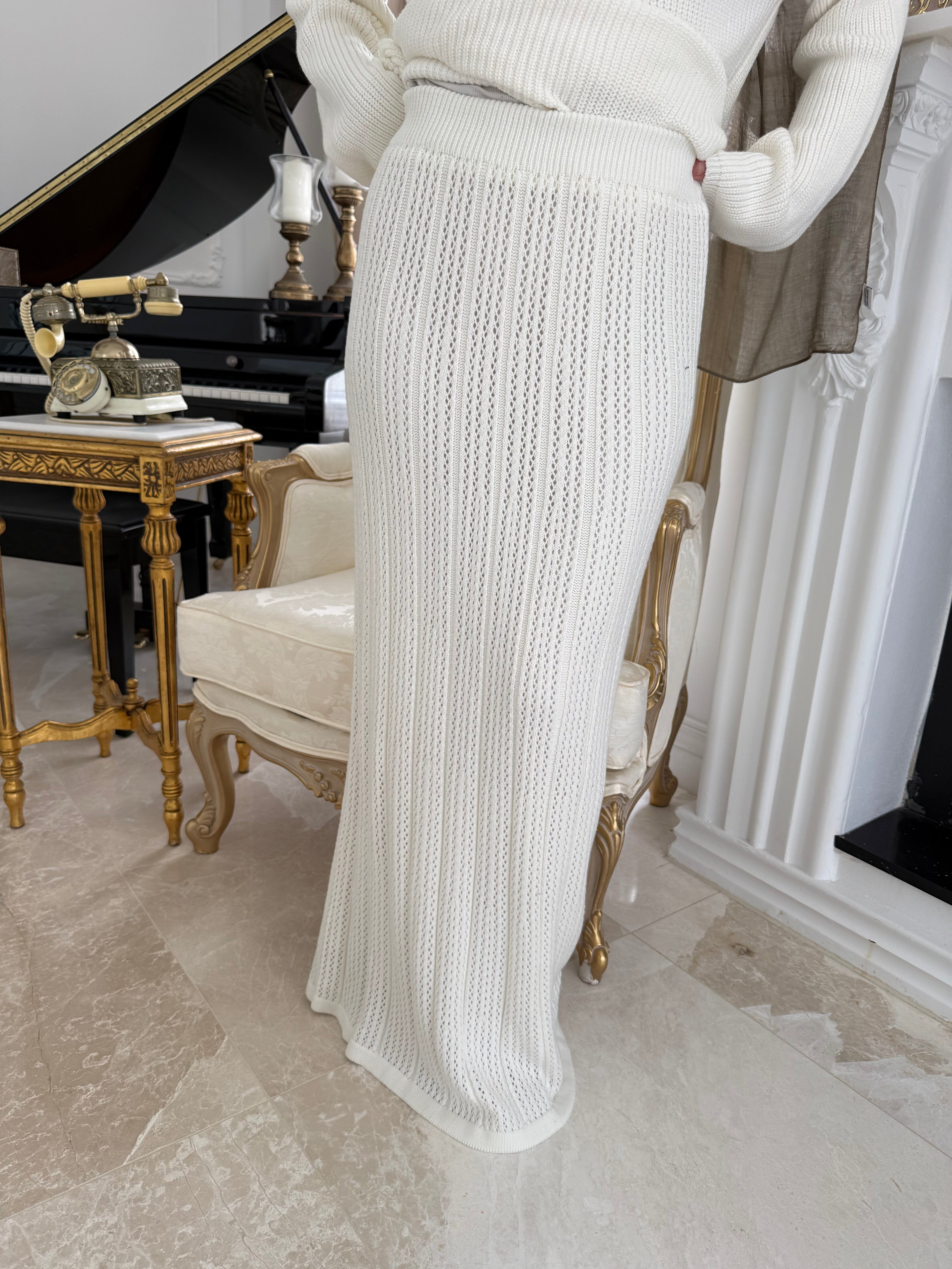 Braided Knitted Set