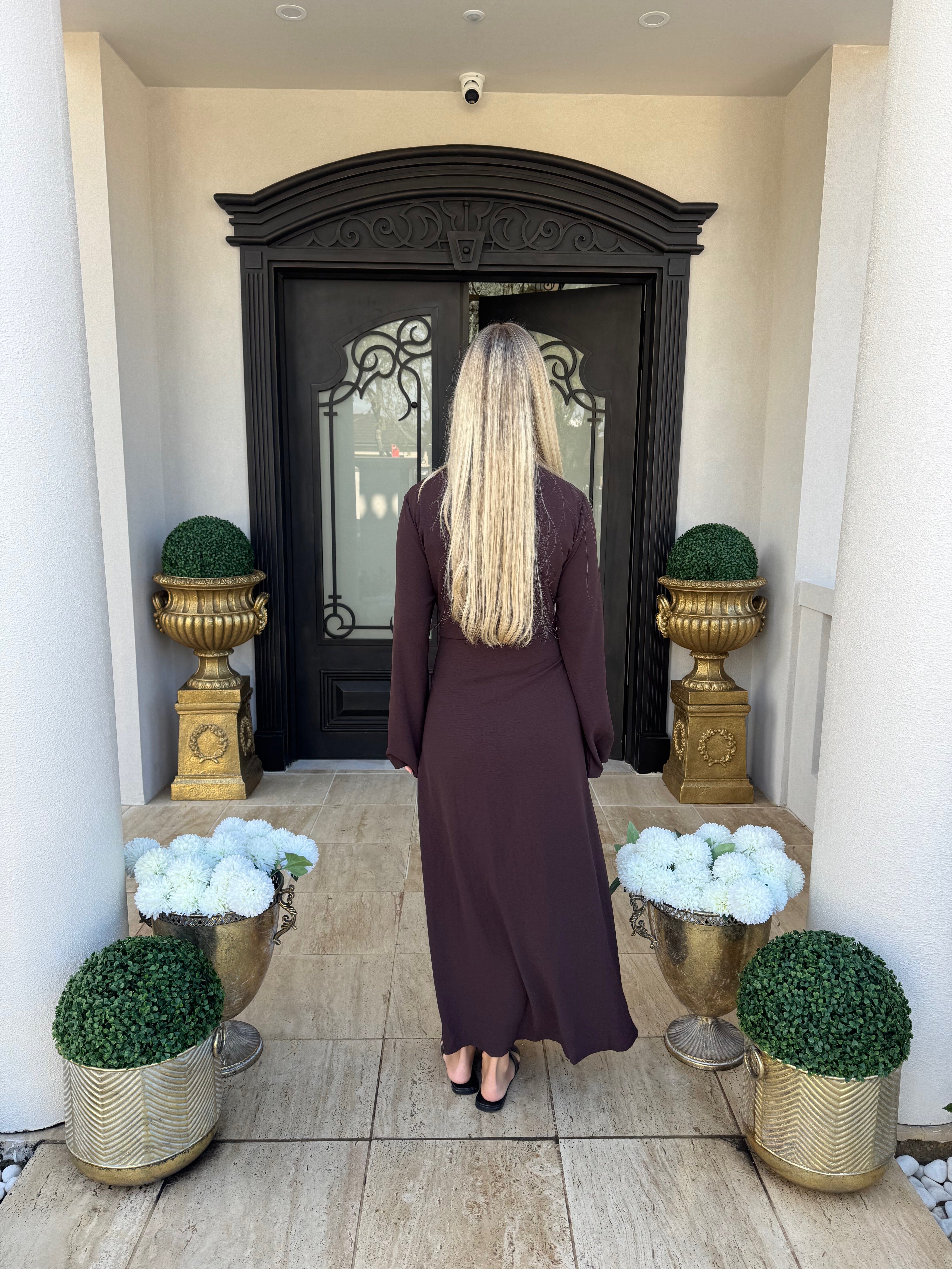 Tie Maxi Dress