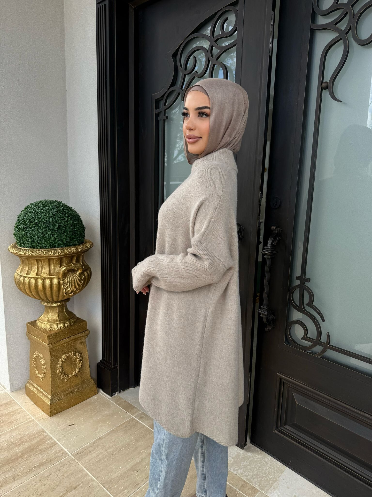 High Low Knit Jumper
