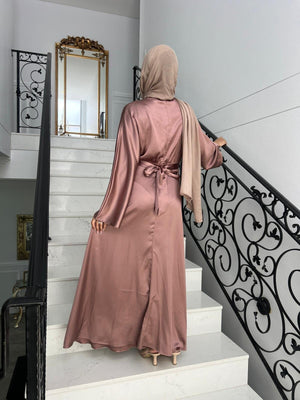 Tie Knot Satin Dress