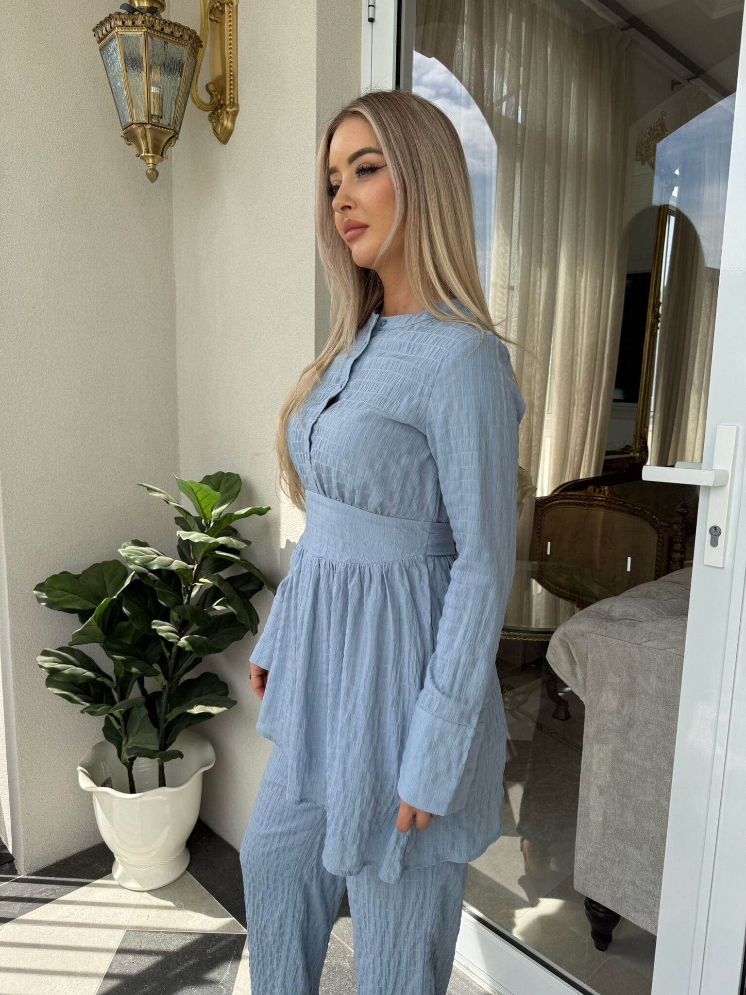 Textured Crepe Set