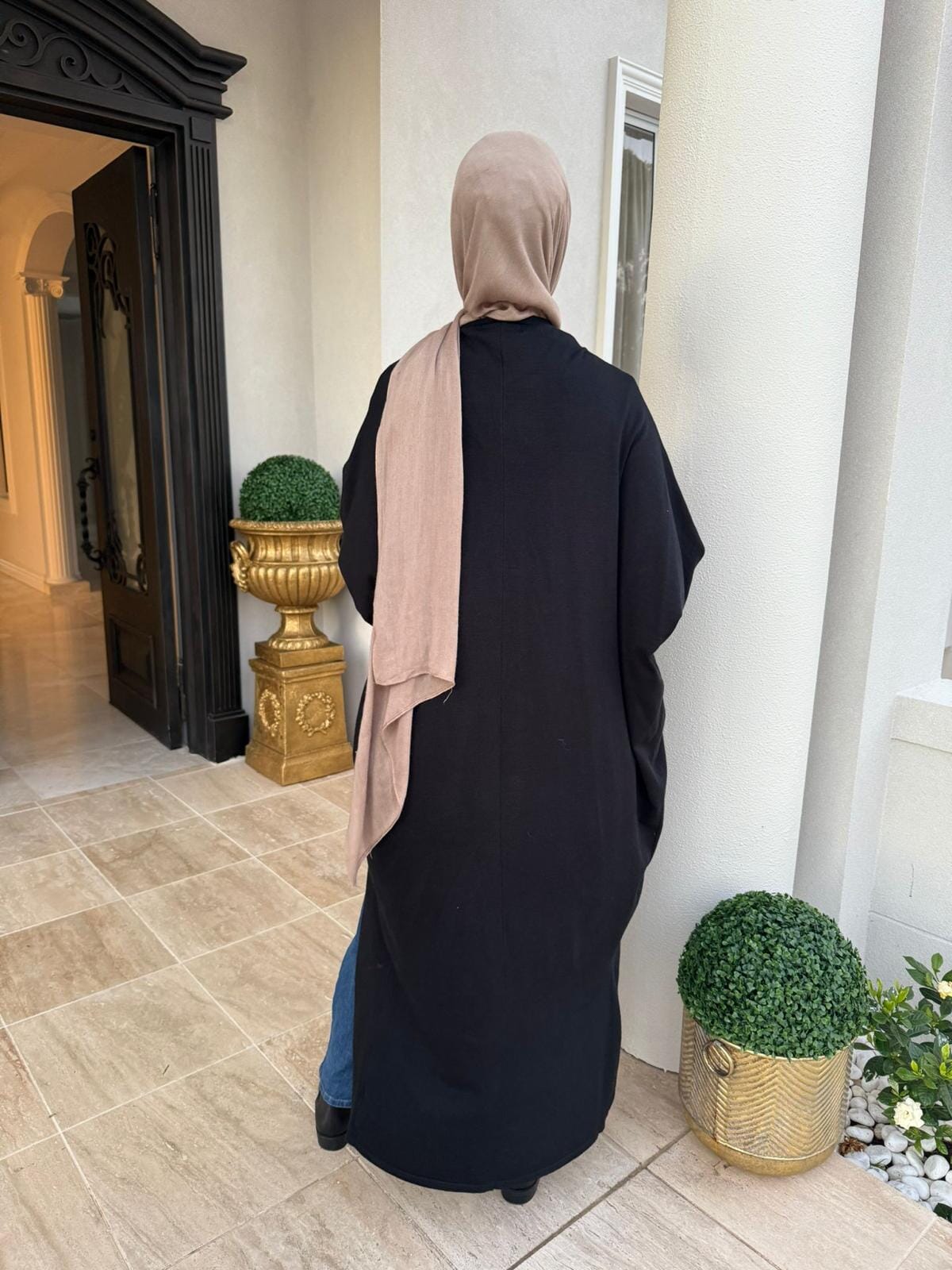 Knit Abaya Kimono
