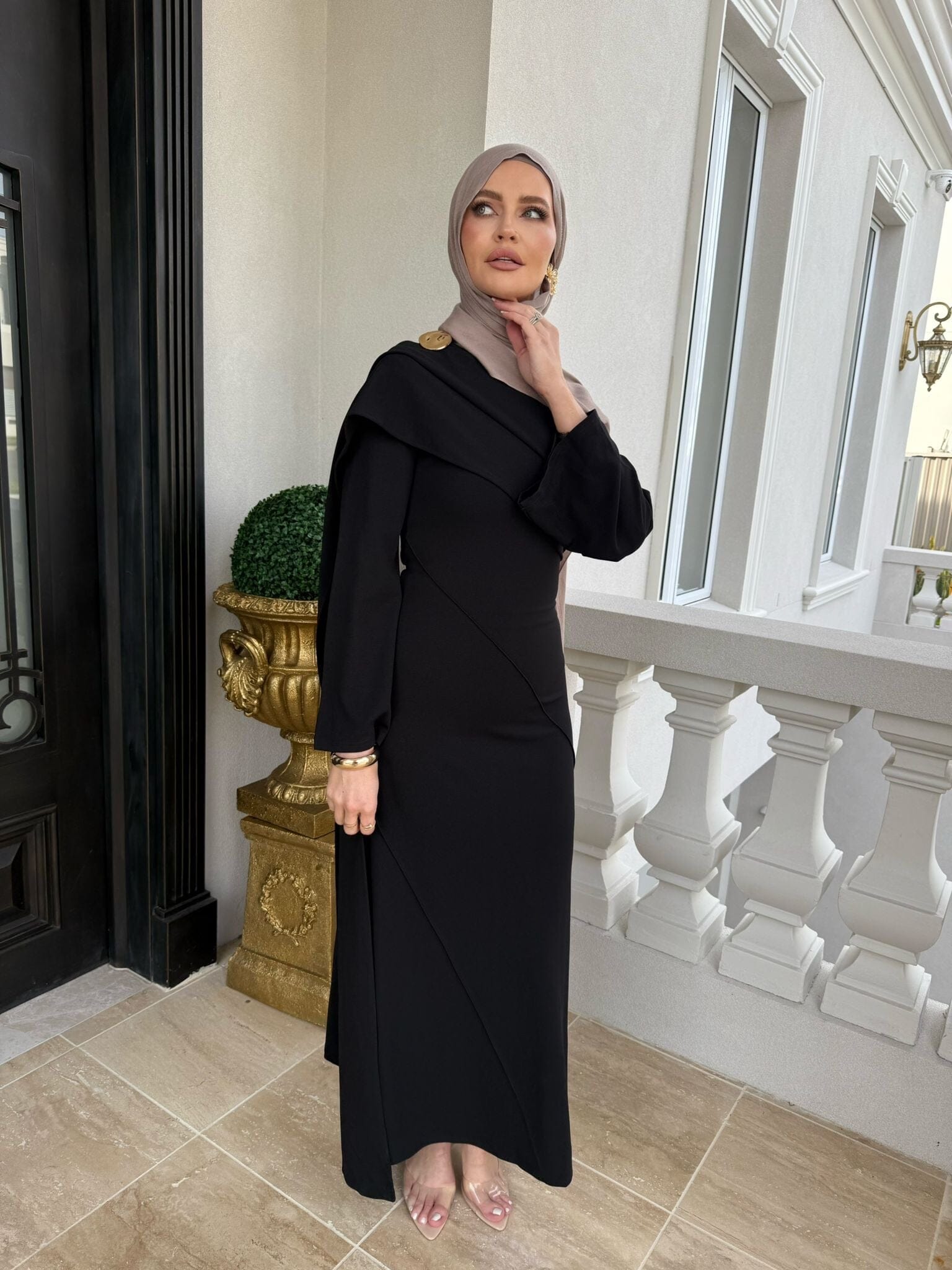 Hena Drape Dress