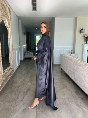 Batwing Satin Kaftan