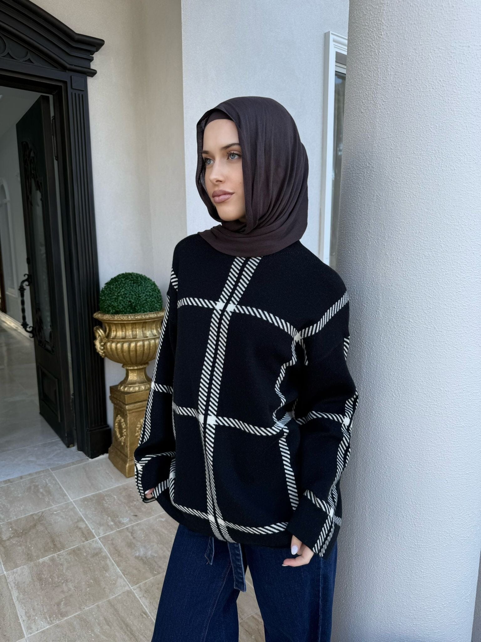 High Neck Sweater