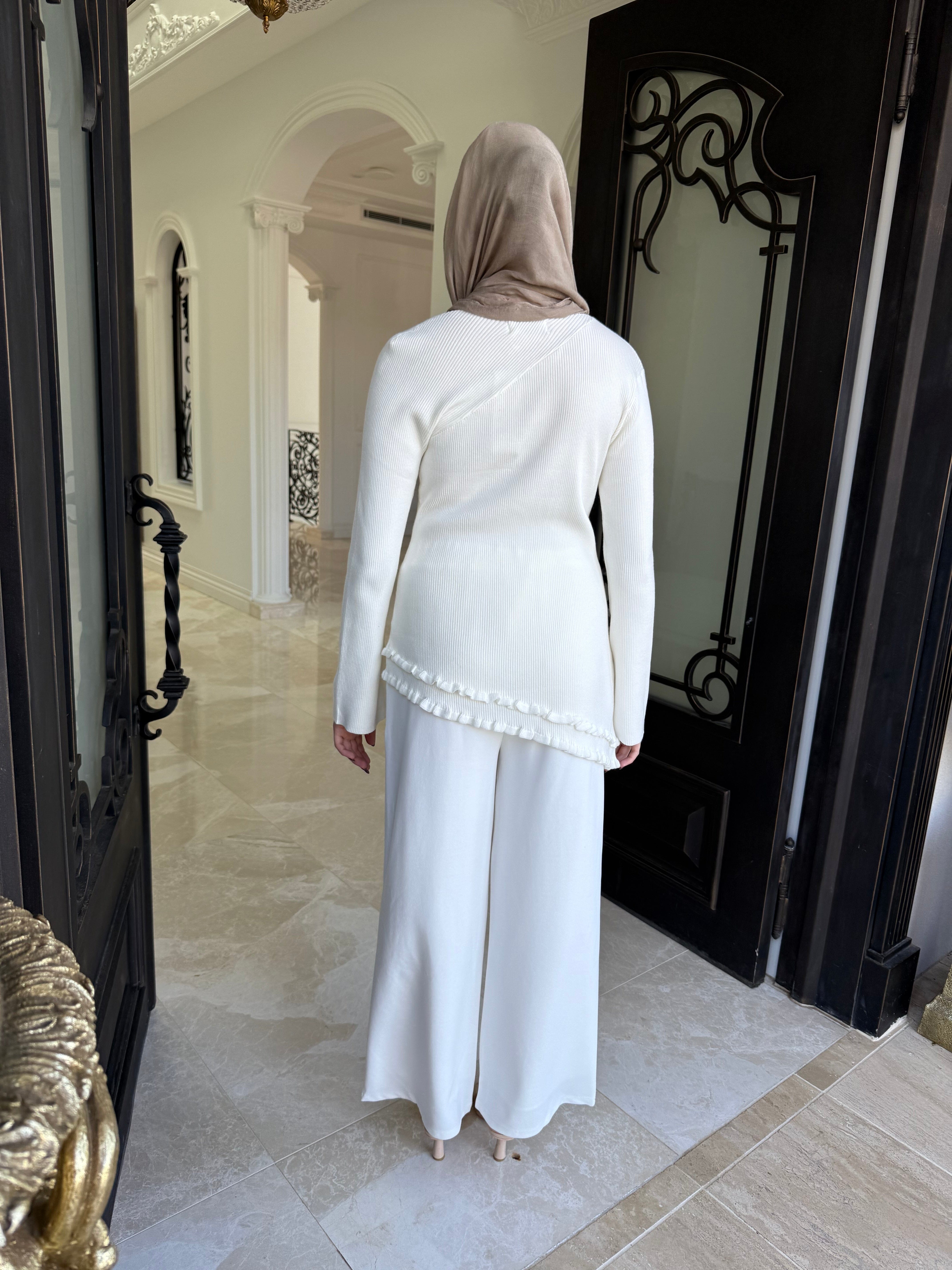Frill Knit Jumper