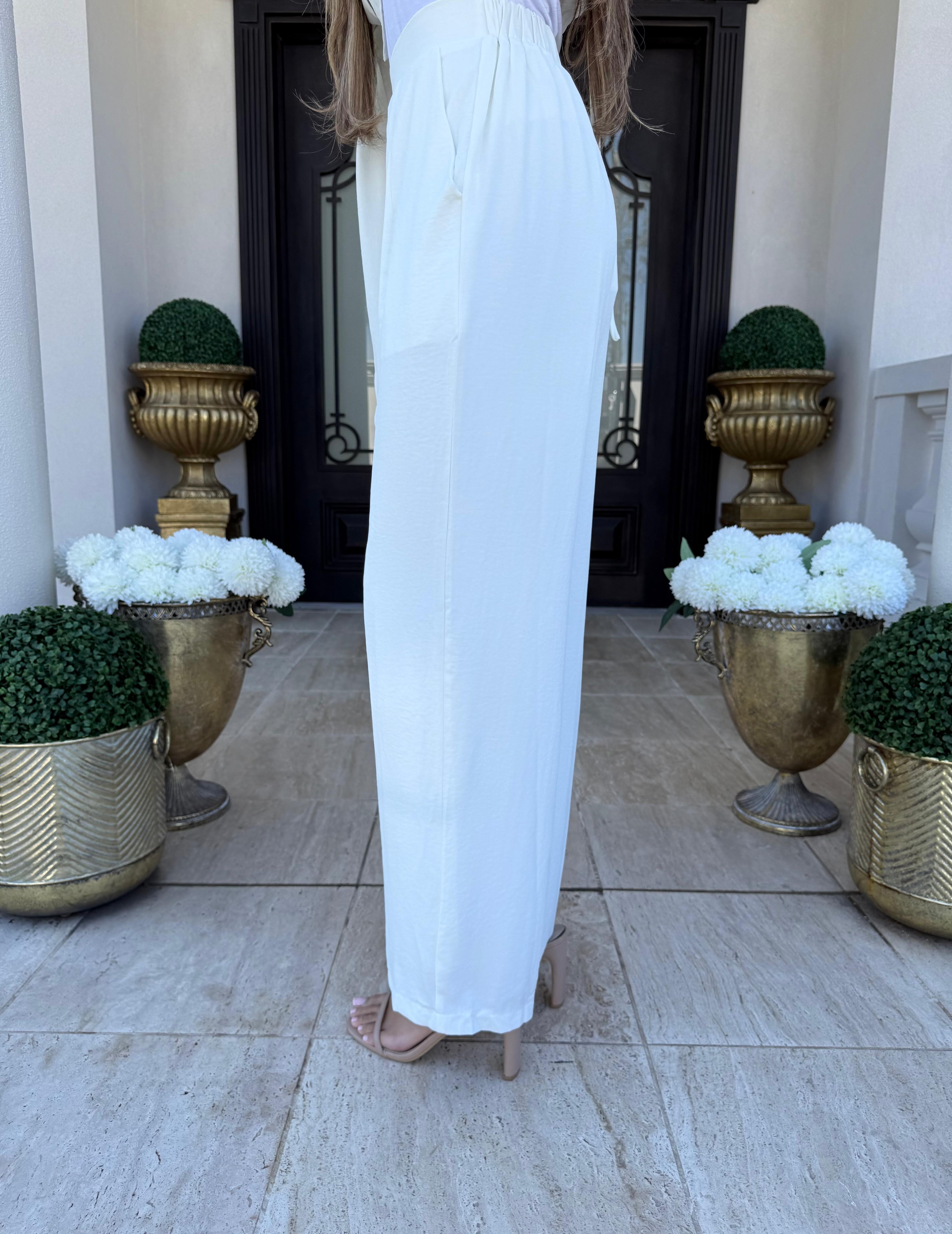 White Drape Set