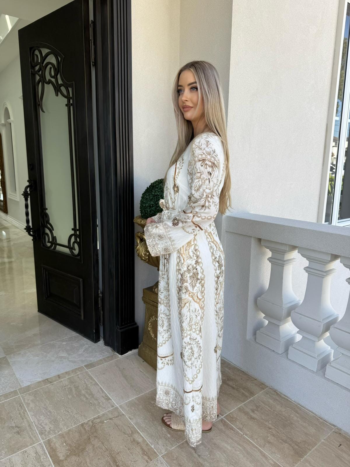 Delta White Dress