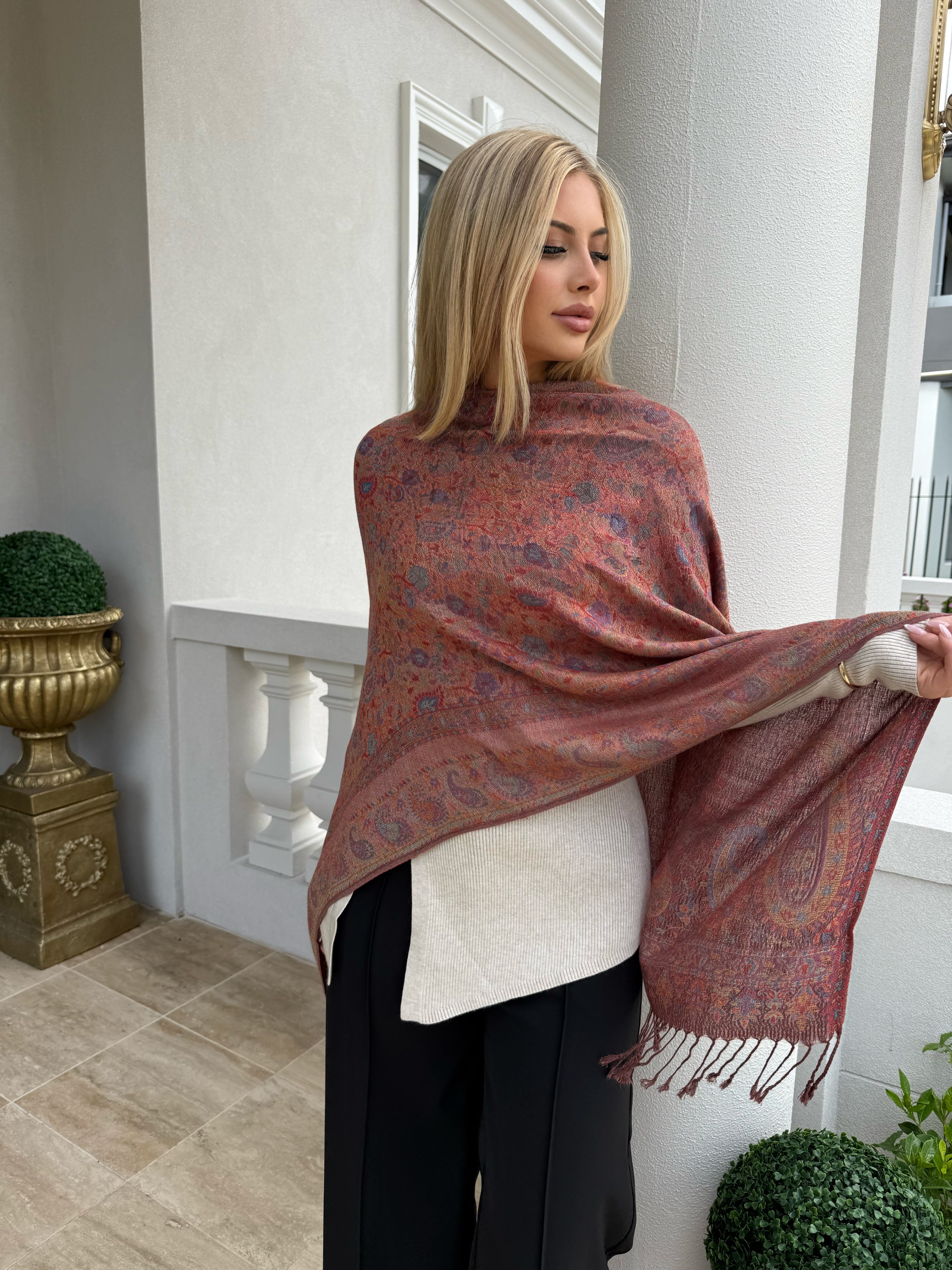 Layali Pashmina Shawl