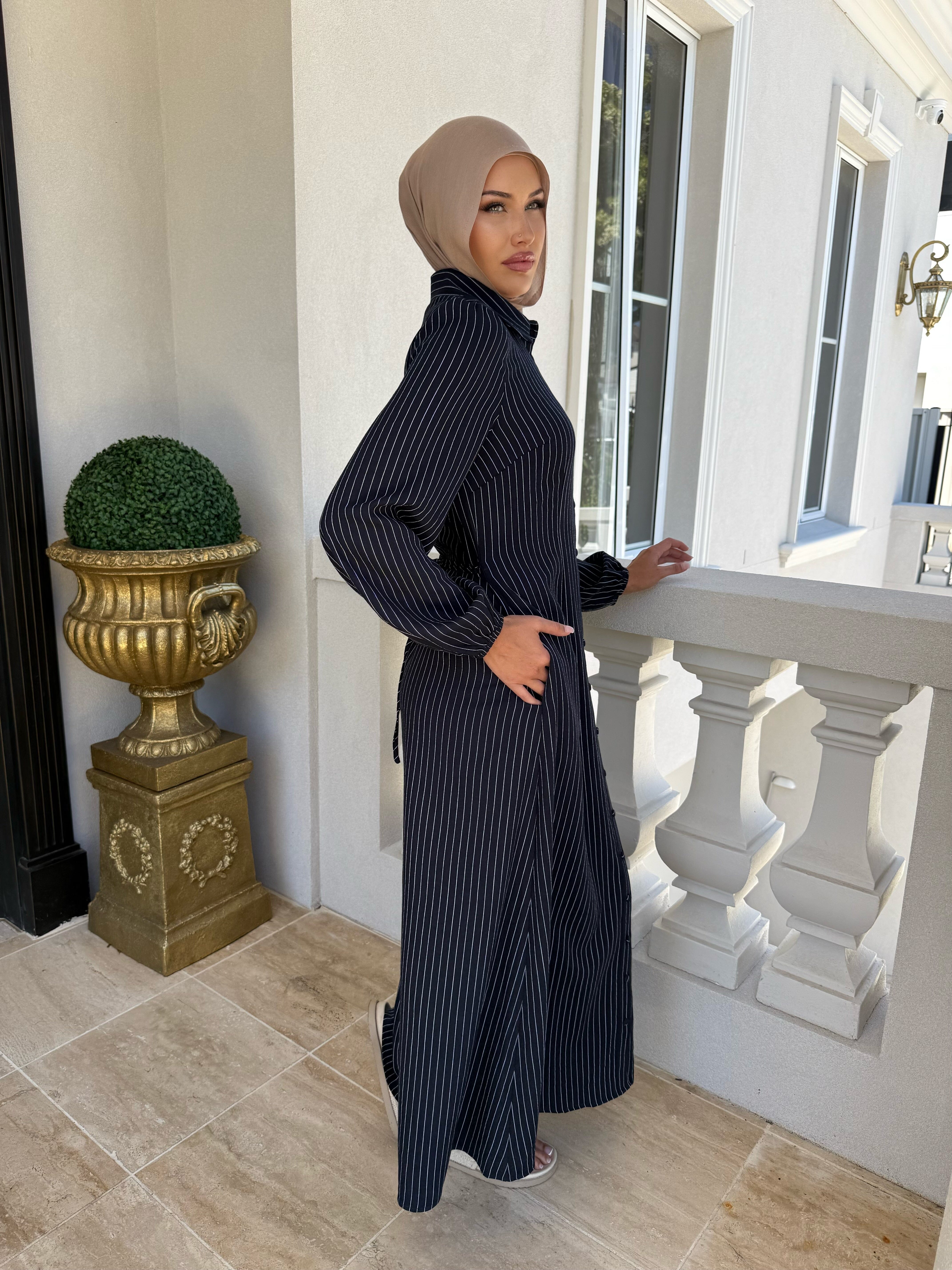 Stripe Dress/ Shirt