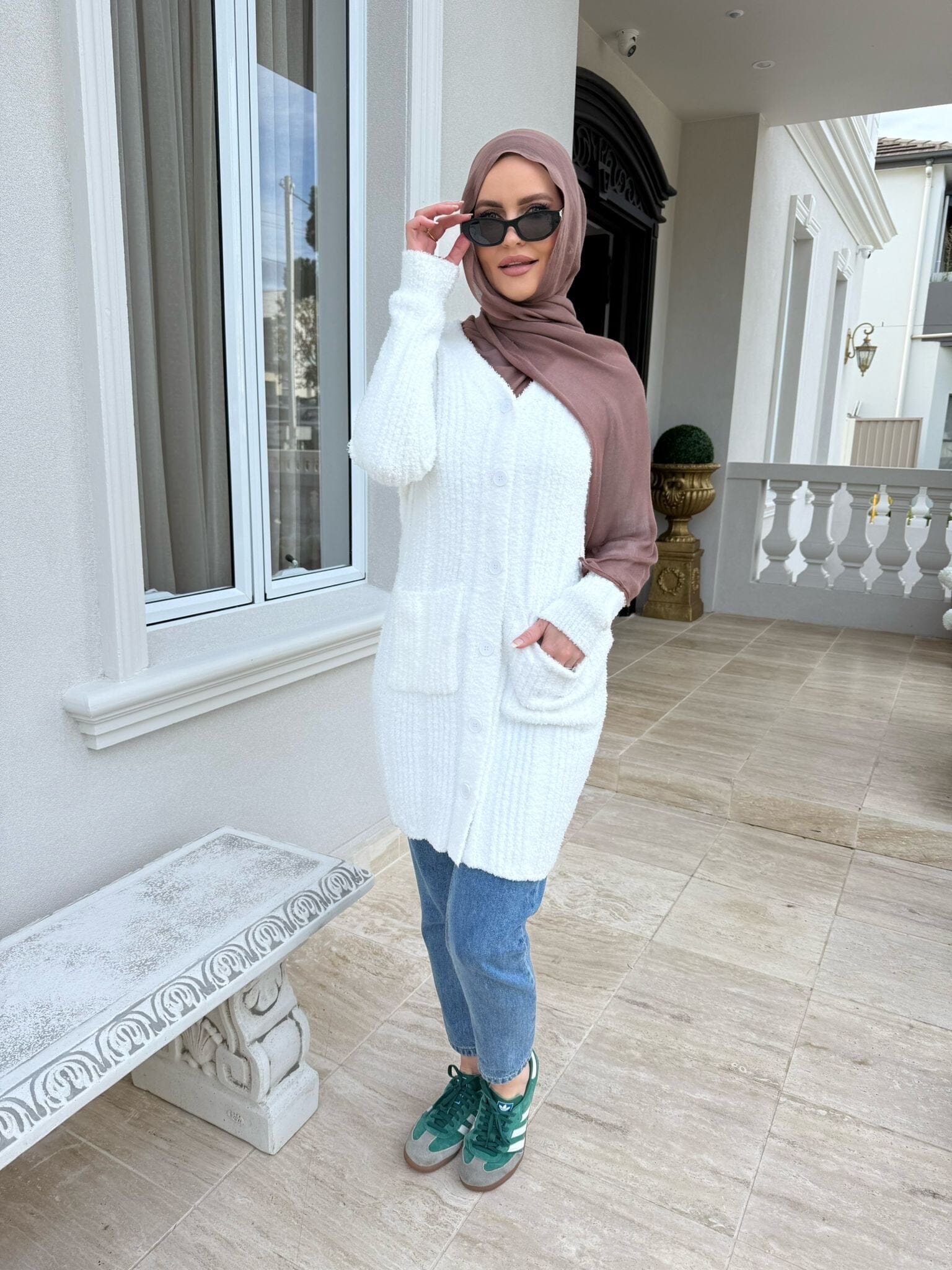 Blush Midi Cardigan
