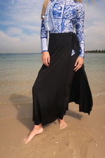 Black Swim Sarong