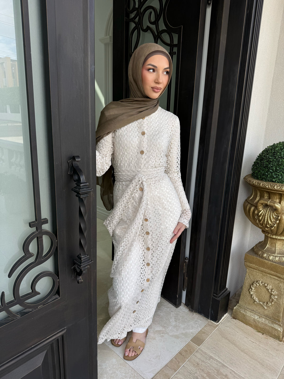 Crochet Cape/ Dress