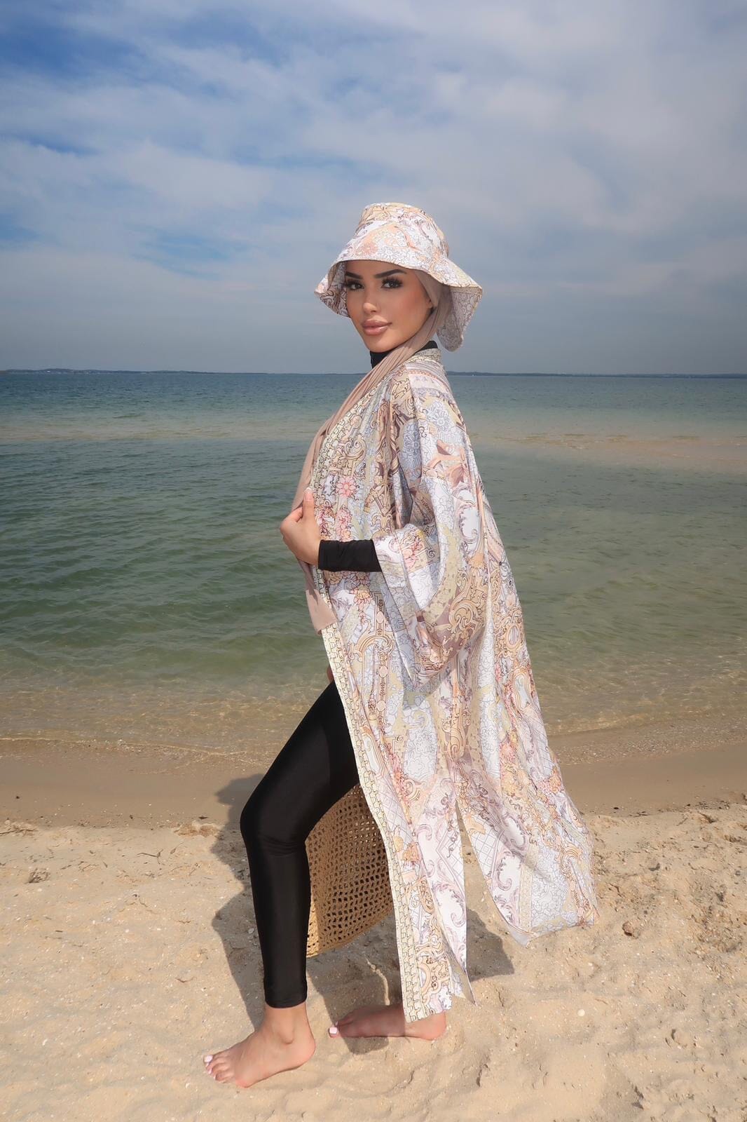 Embellish Swim Kimono