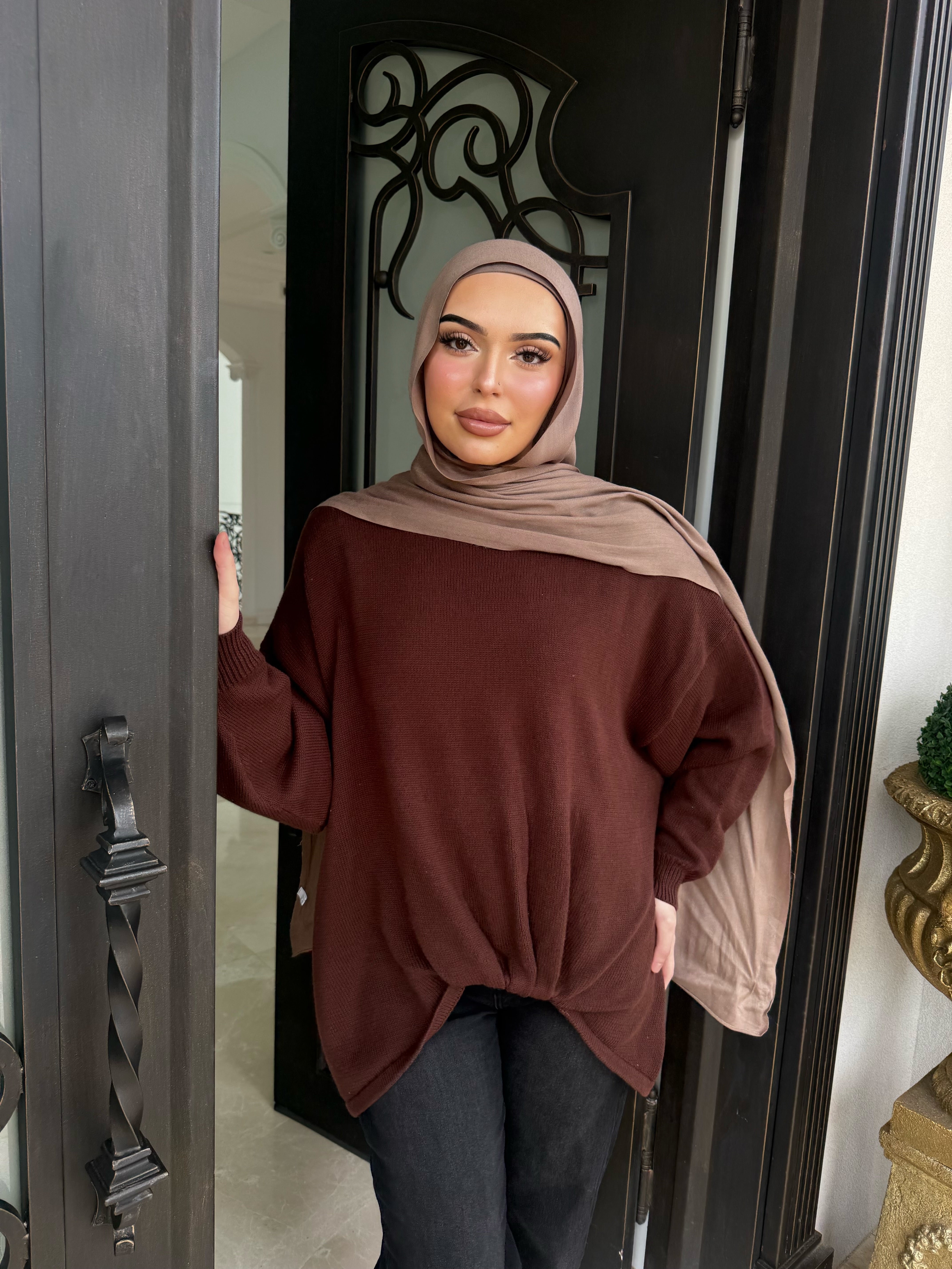 Tucked Knit Jumper