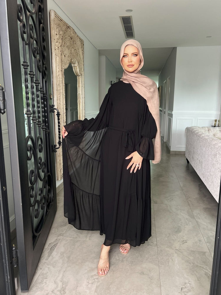 Chiffon Abaya Set