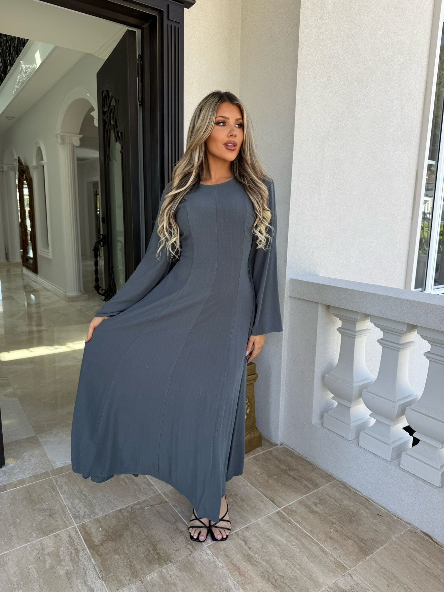 Sally Linen Dress