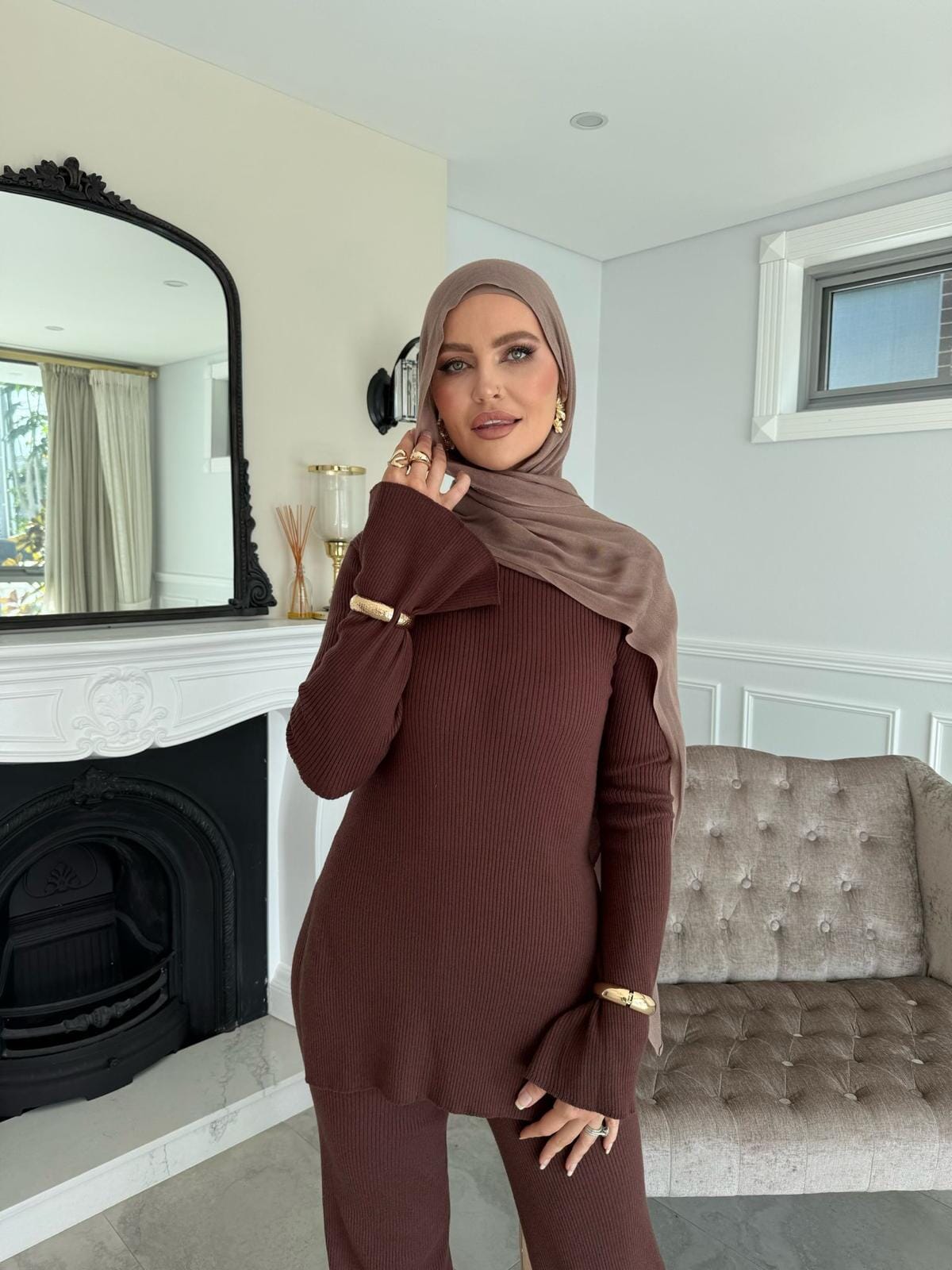 Belle Ribbed set