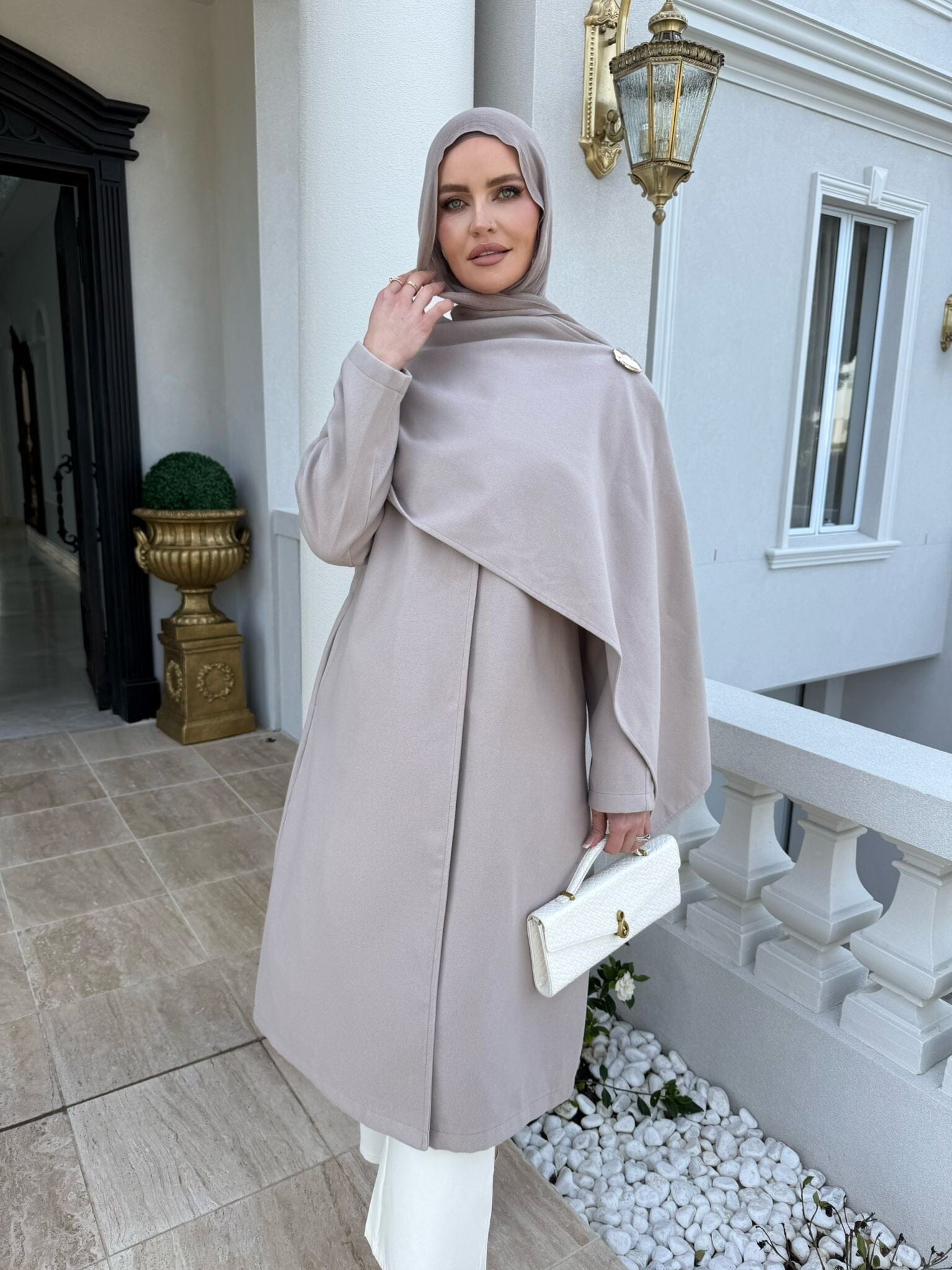 Siham Scarf Coat