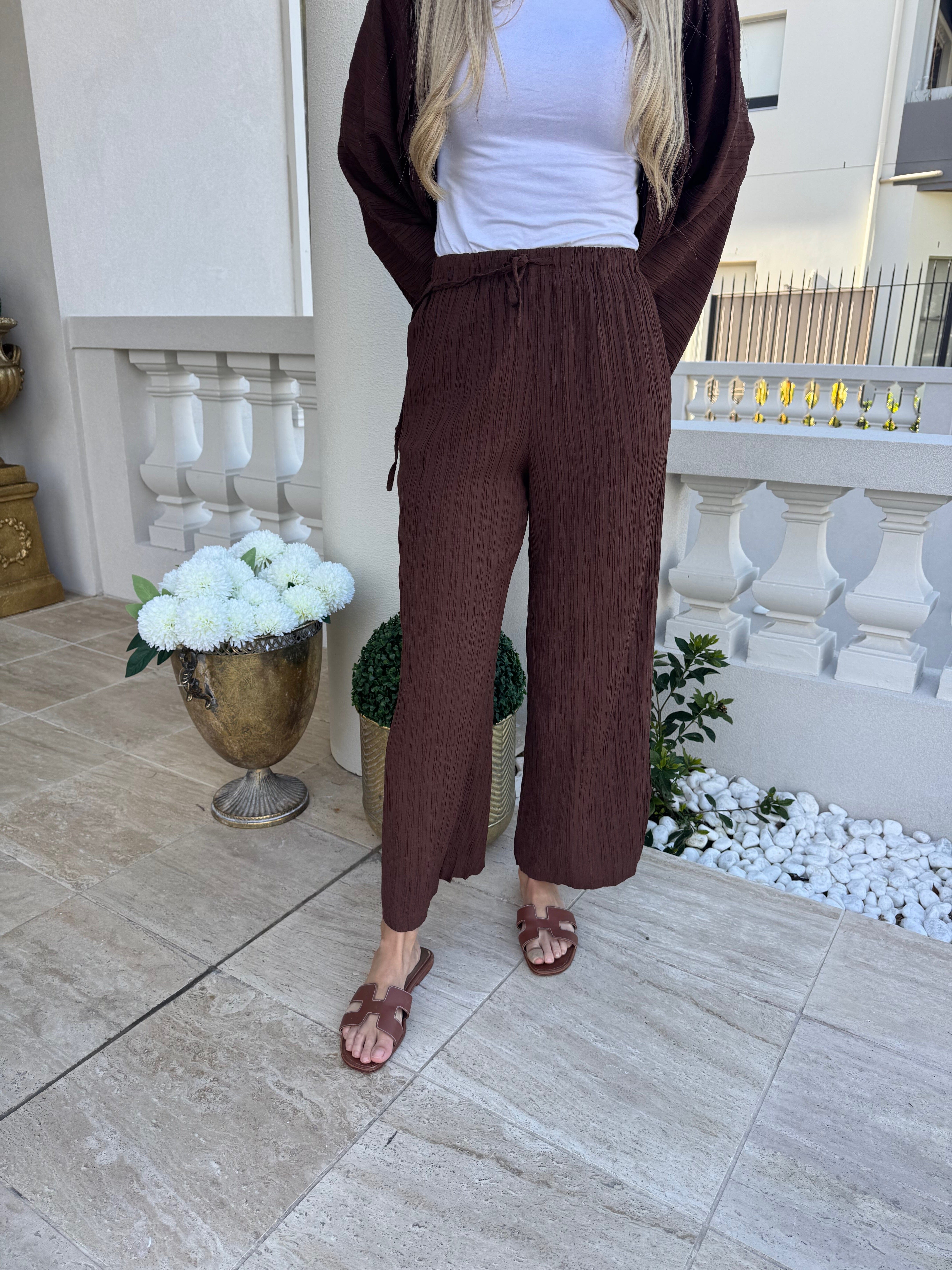 Wafa Cardigan Set