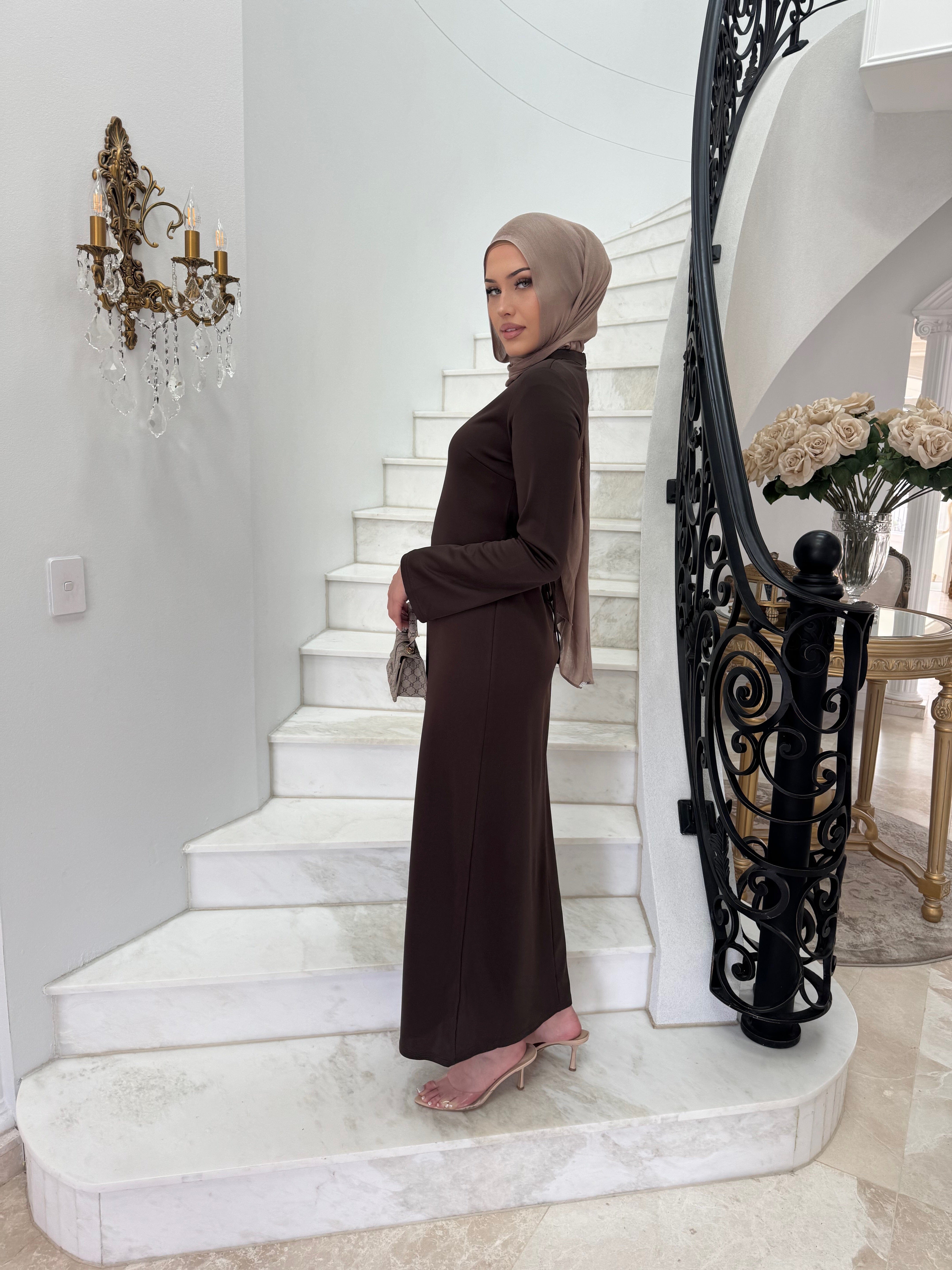 Beaded Abaya Set