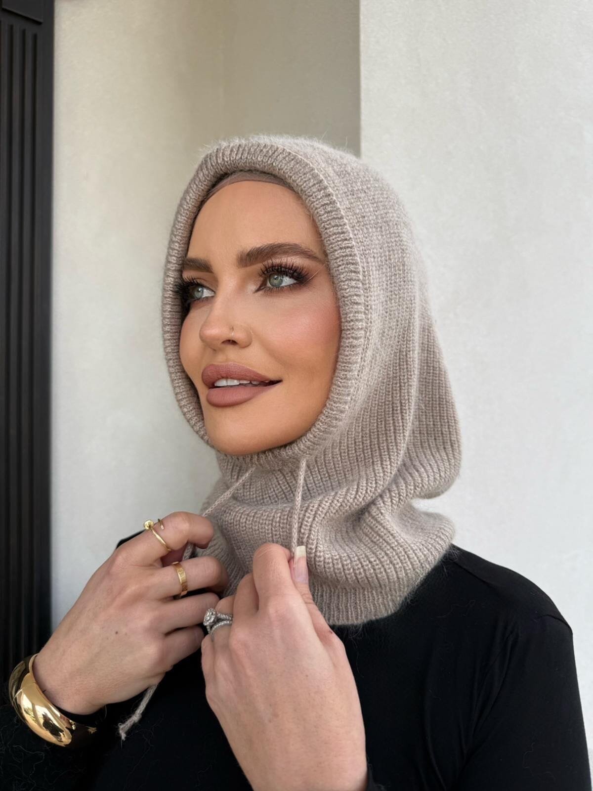 Knit balaclava