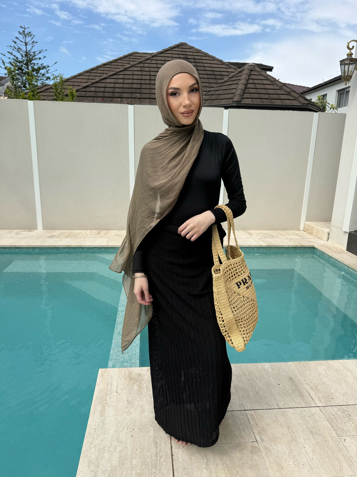 Crochet Plain Wrap Sarong