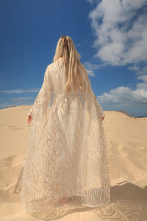 PRE ORDER Al Sahara Nude Cape Set