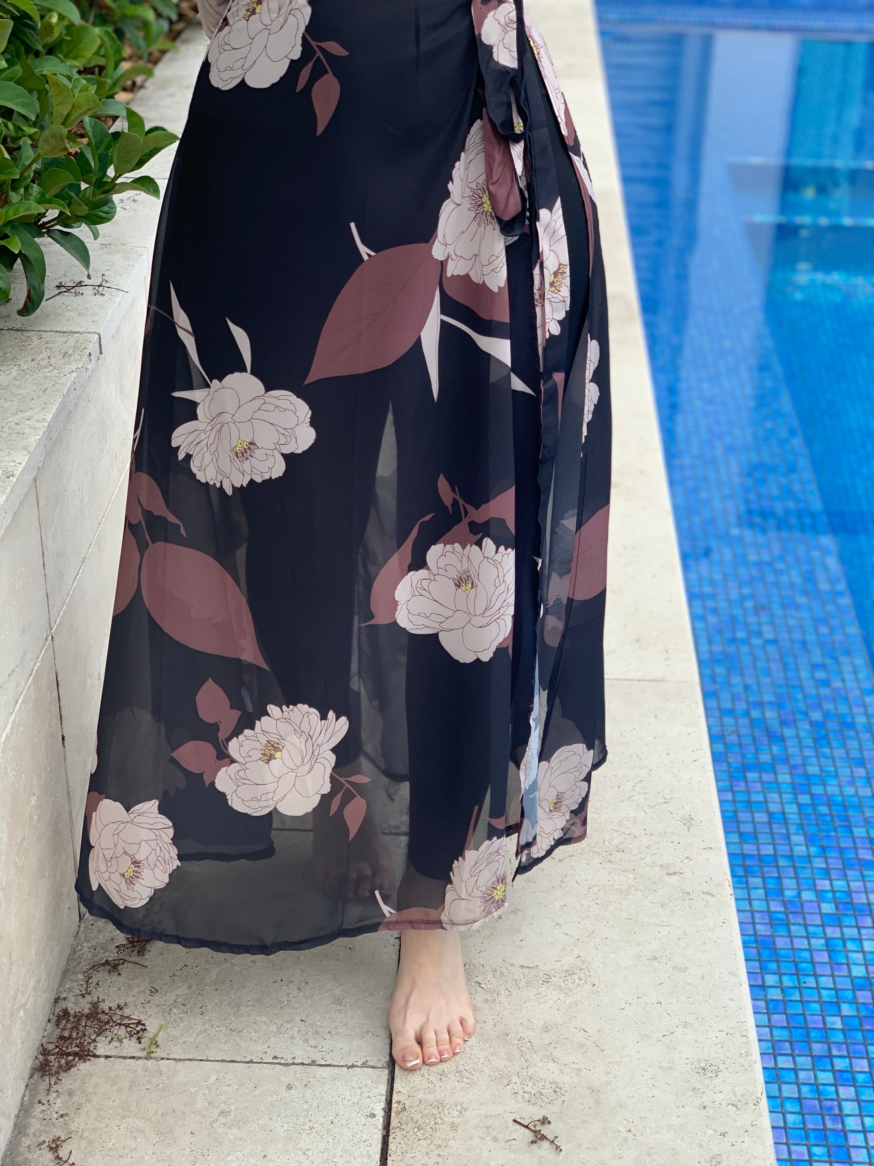 Floral Swim Sarong