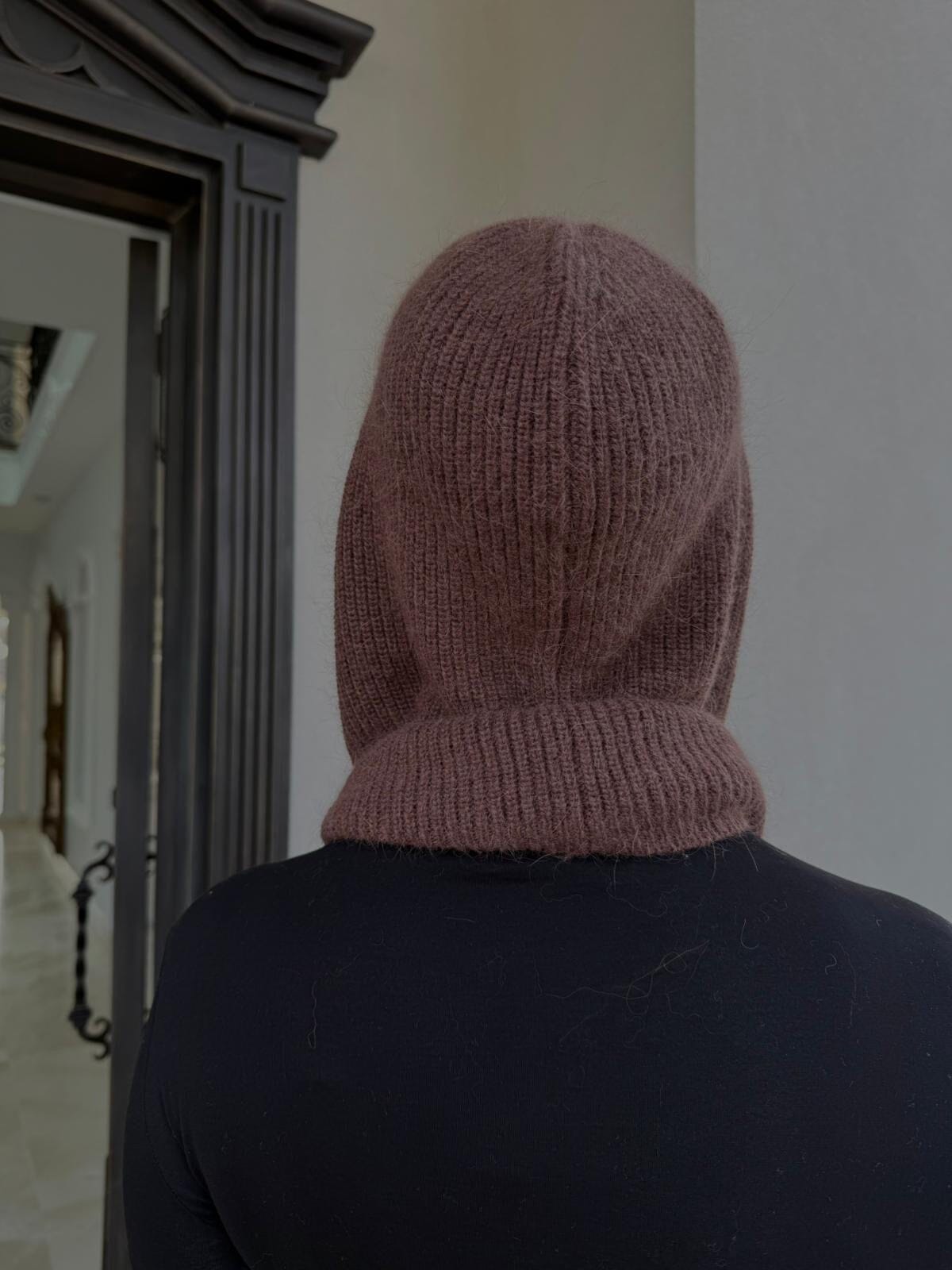 Knit balaclava