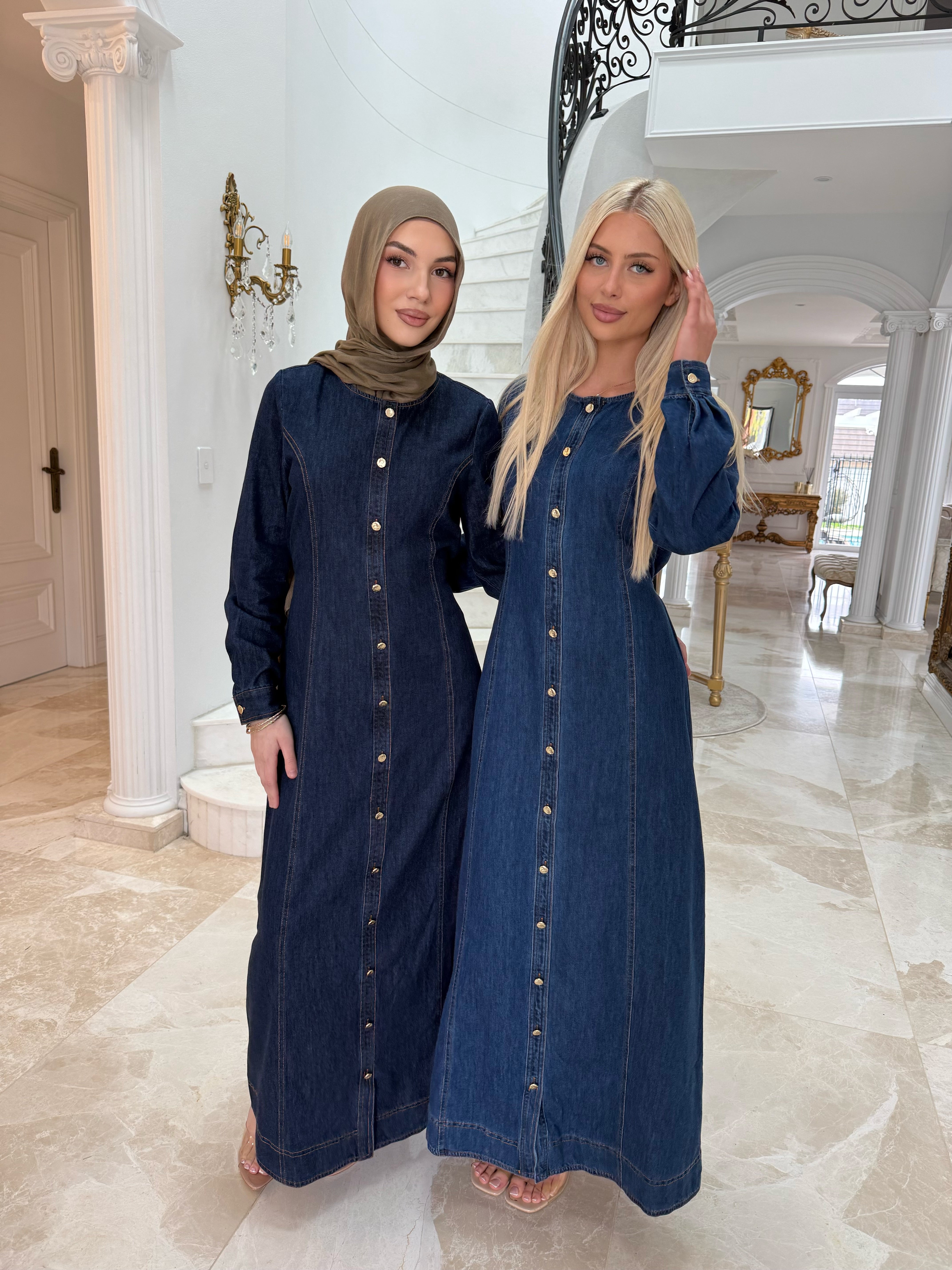 Nada Maxi Denim Dress